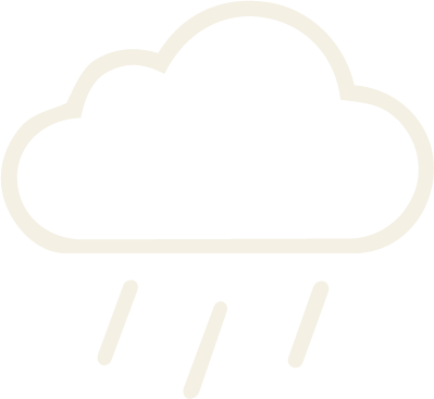 Cloud with raindrops
