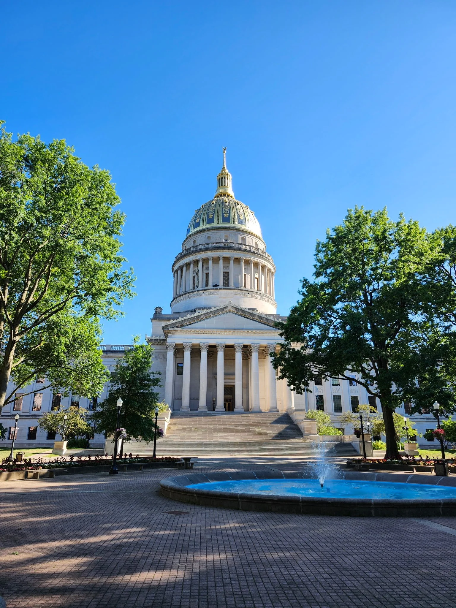 The West Virginia State Capitol. Photo by Brad Noll.