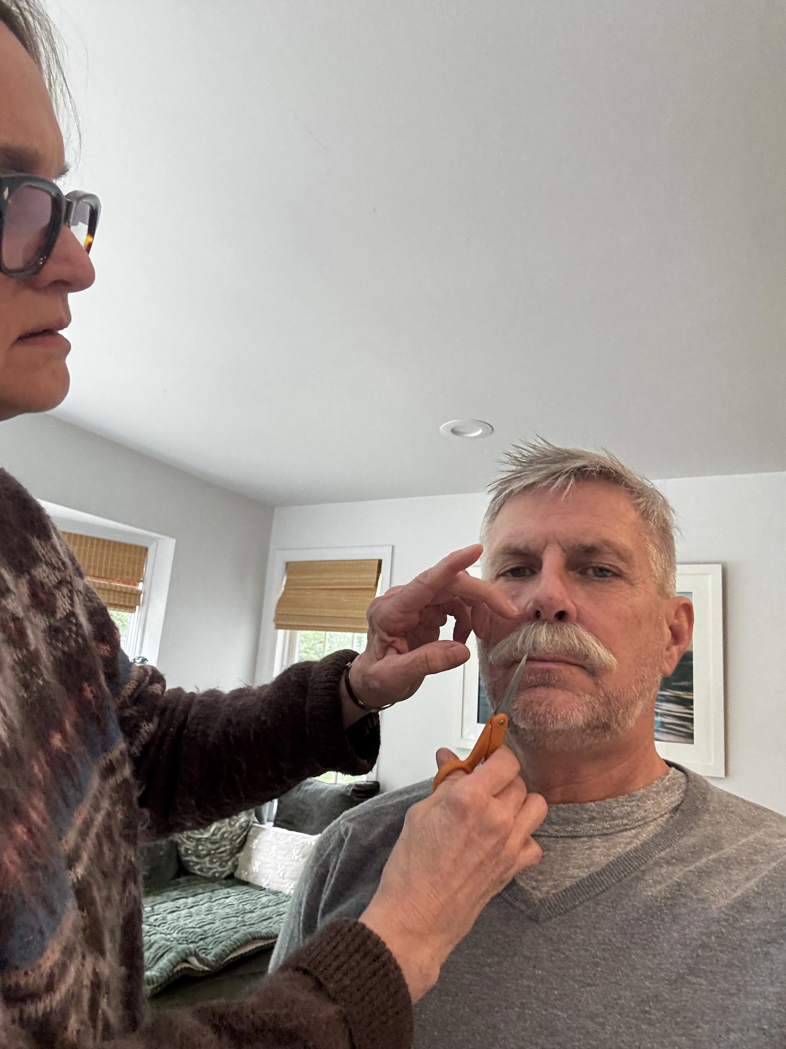 PROCESS: Facial Hair - Lace Piece Application
