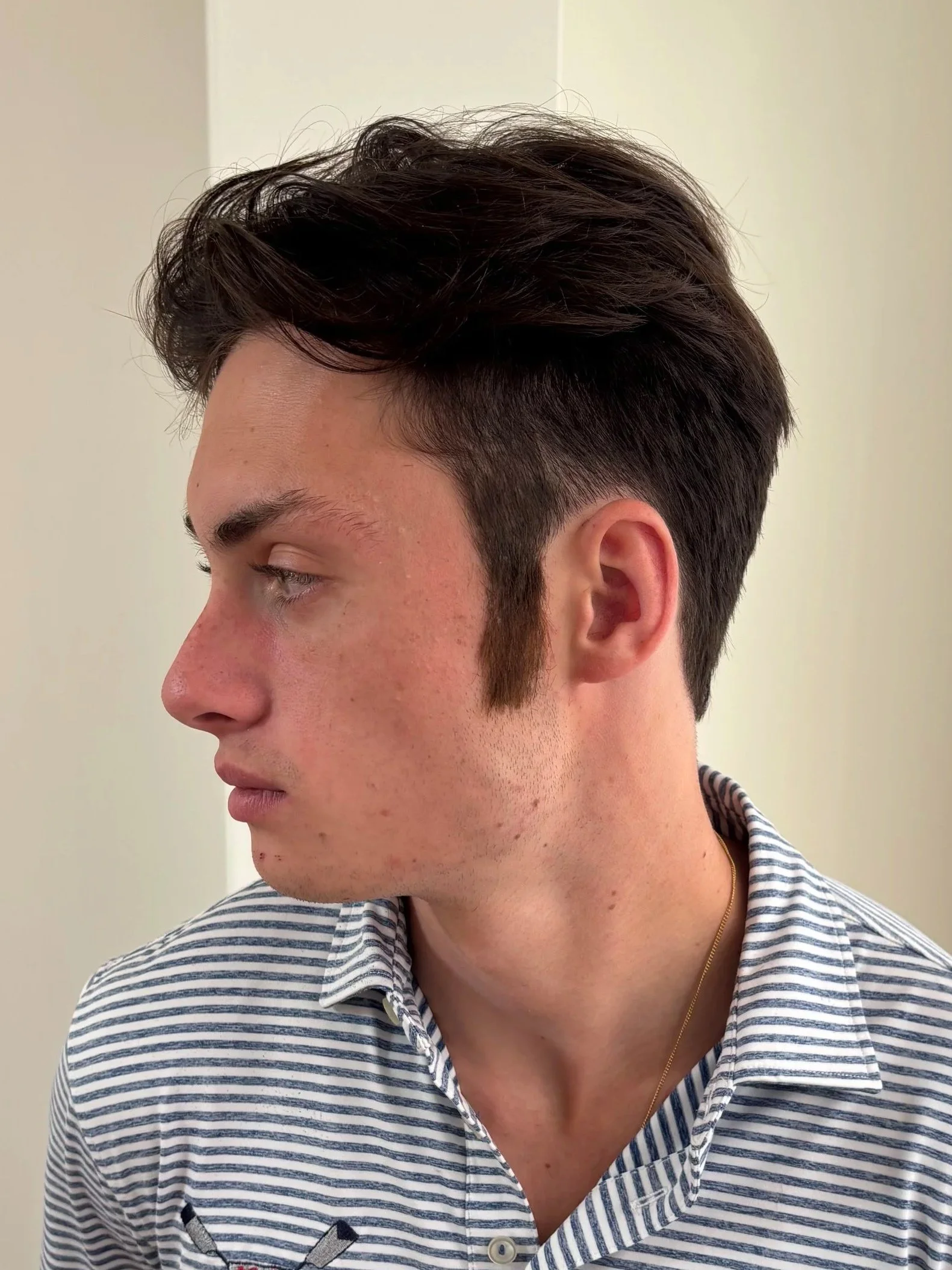 AFTER / LEFT: Facial Hair - Hand-Laid Facial Hair