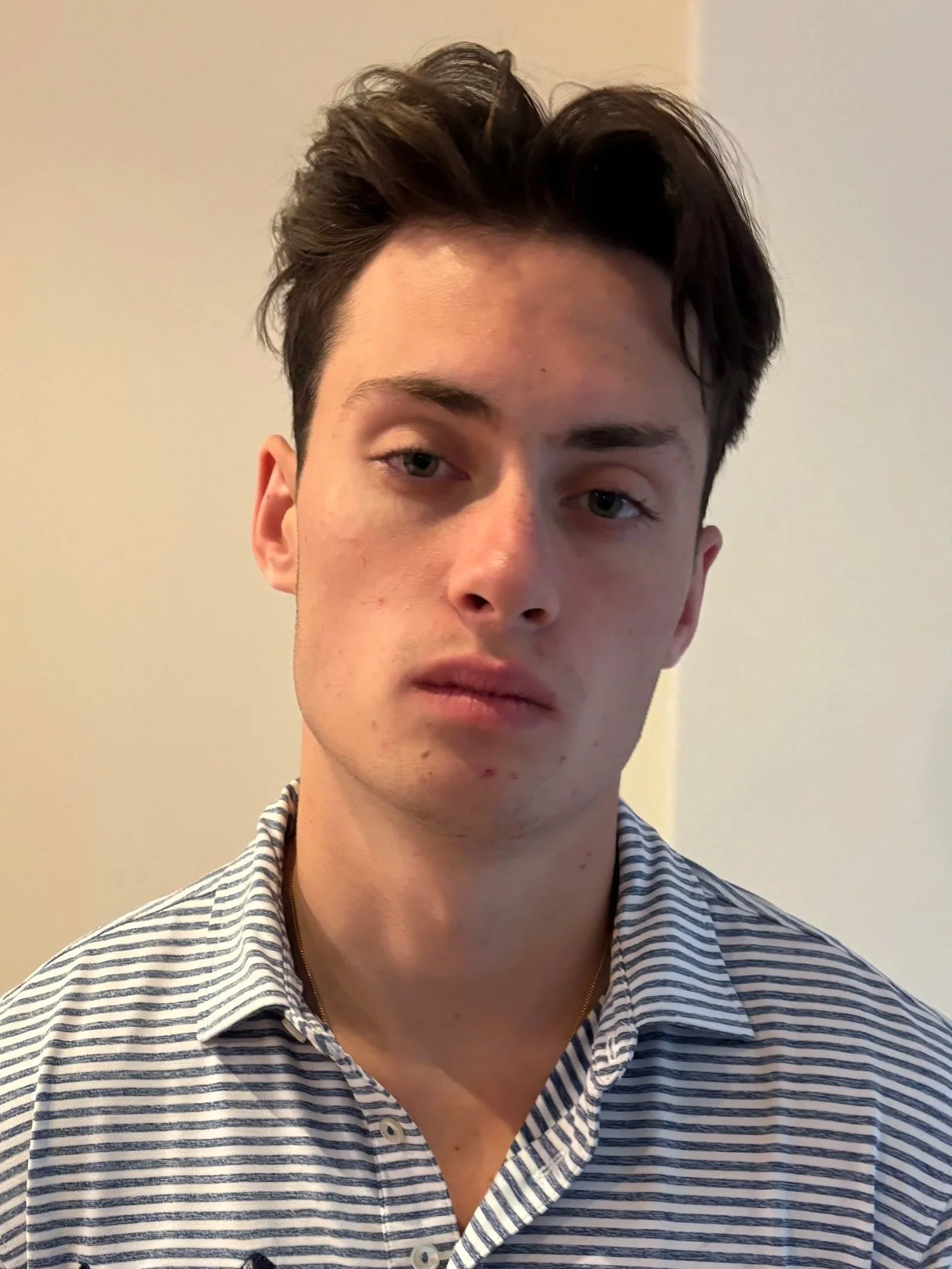 BEFORE: Facial Hair - Hand-Laid Facial Hair