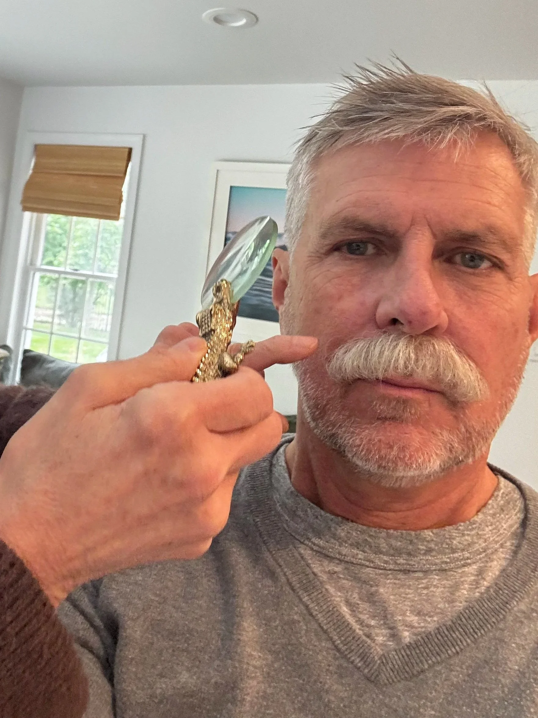 PROCESS: Facial Hair - Lace Piece Application