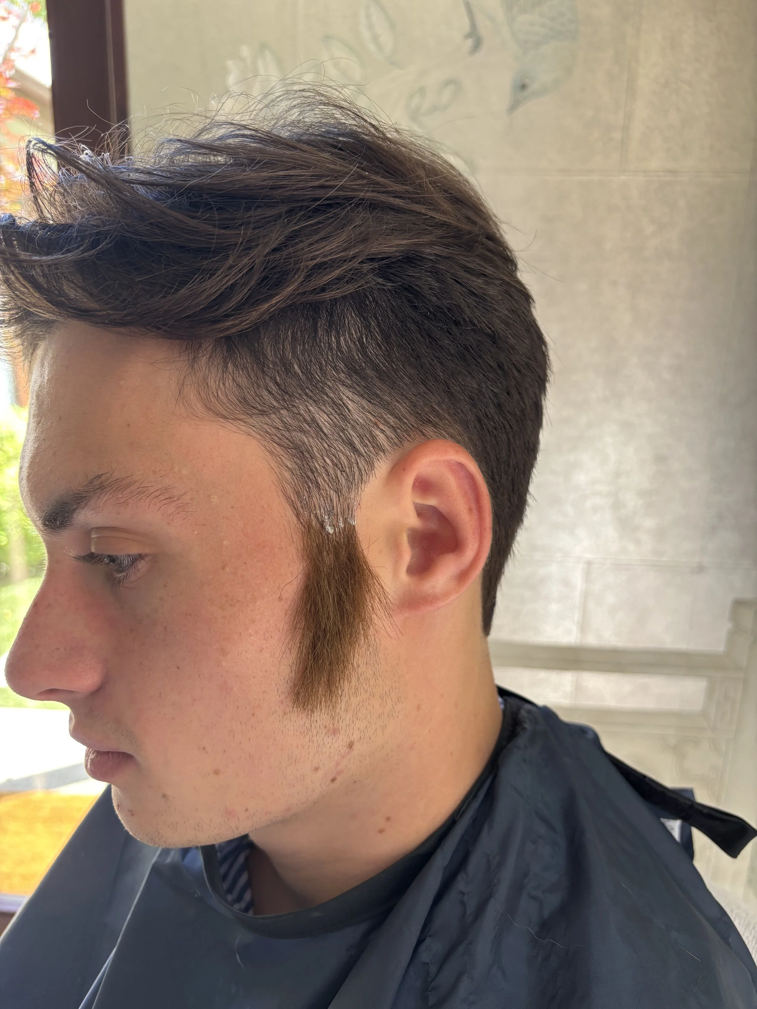 PROCESS: Facial Hair - Hand-Laid Facial Hair