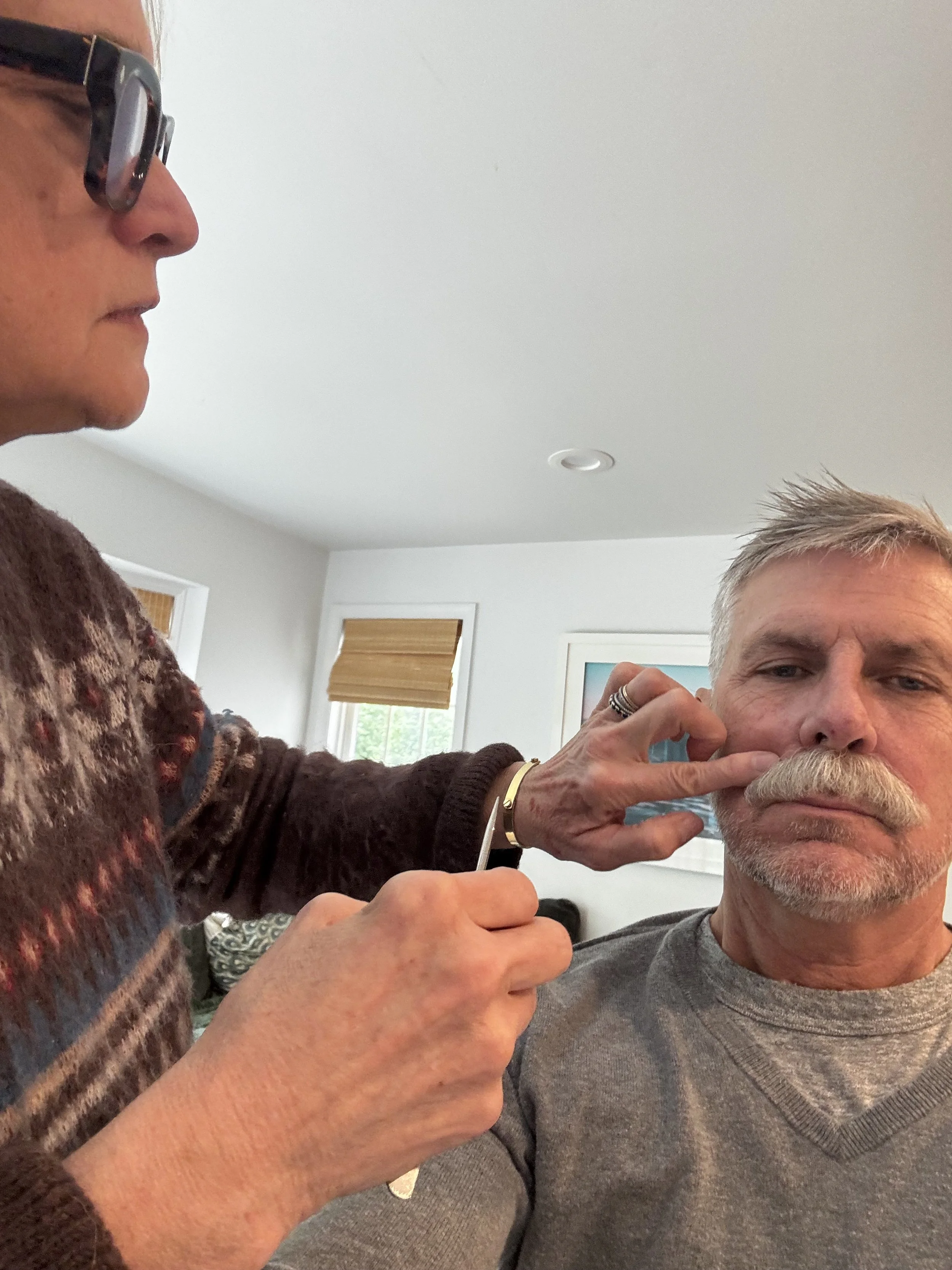 PROCESS: Facial Hair - Lace Piece Application