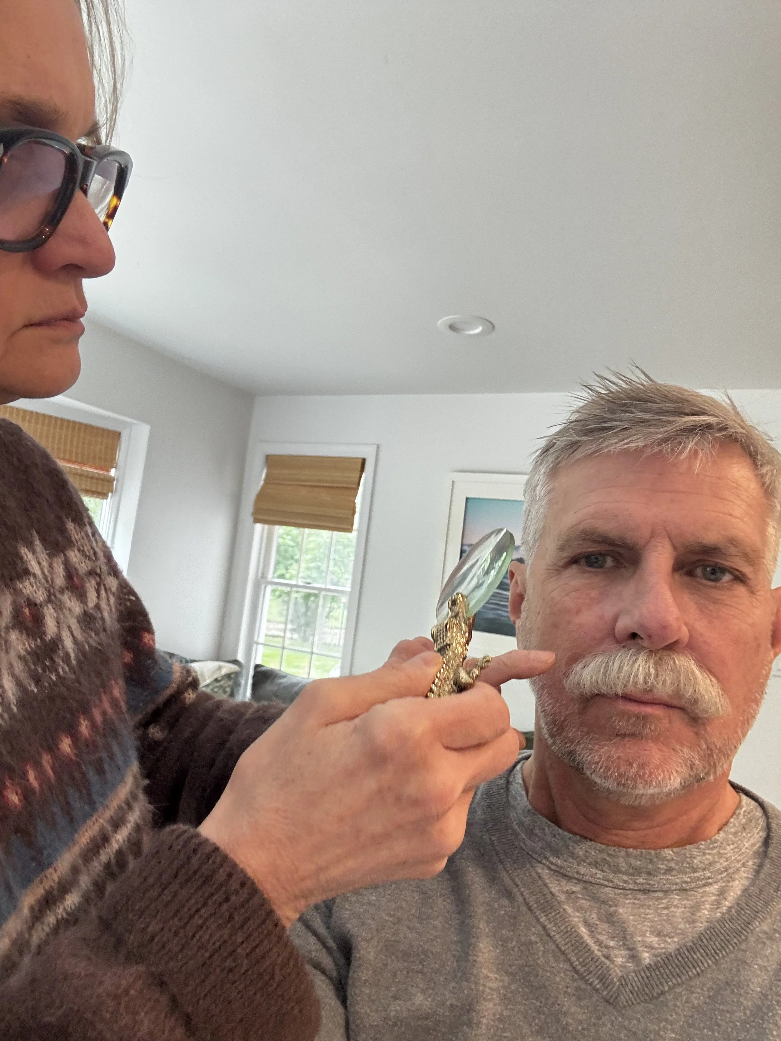 PROCESS: Facial Hair - Lace Piece Application