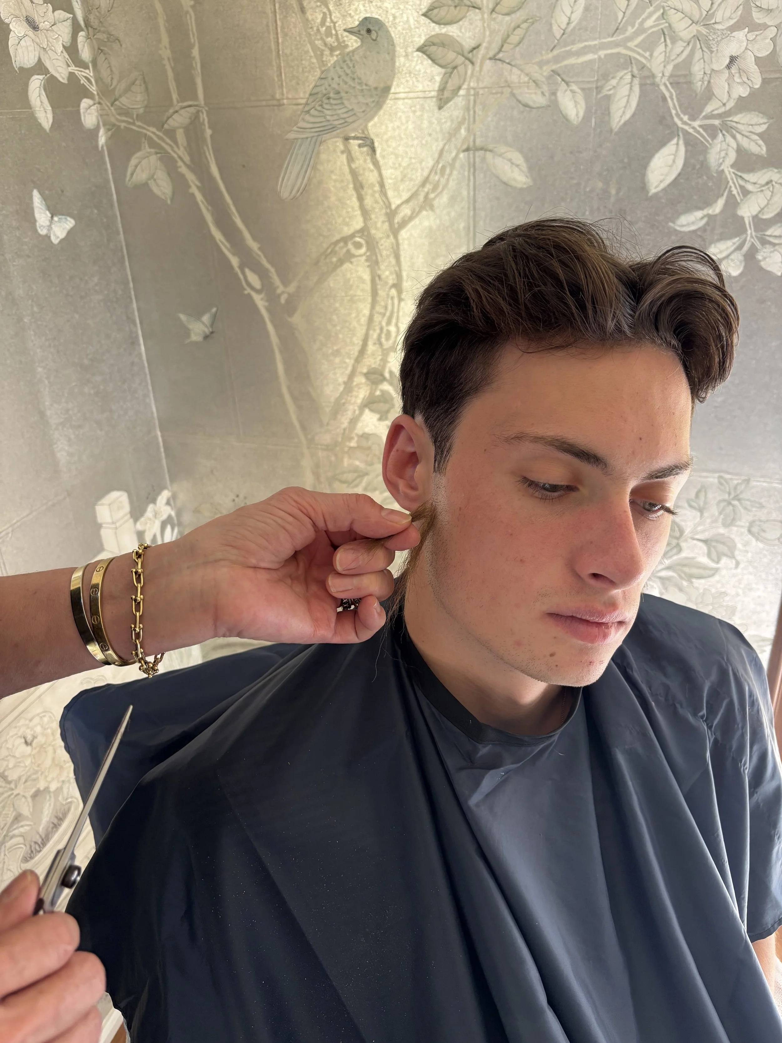 PROCESS: Facial Hair - Hand-Laid Facial Hair