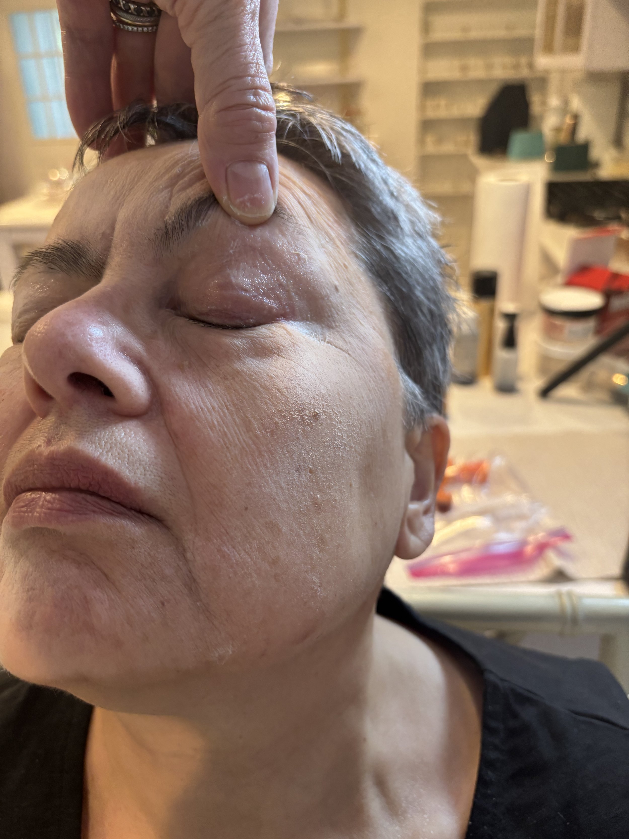 PROCESS: Aging - Stretch/Stipple - Age 55 to 65