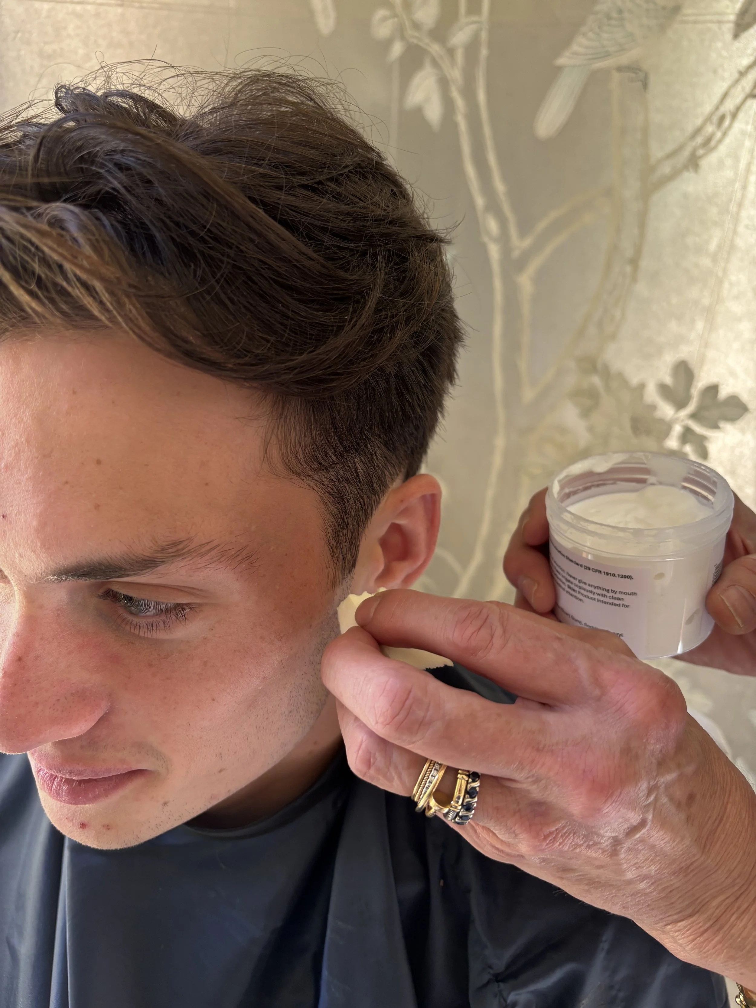 PROCESS: Facial Hair - Hand-Laid Facial Hair