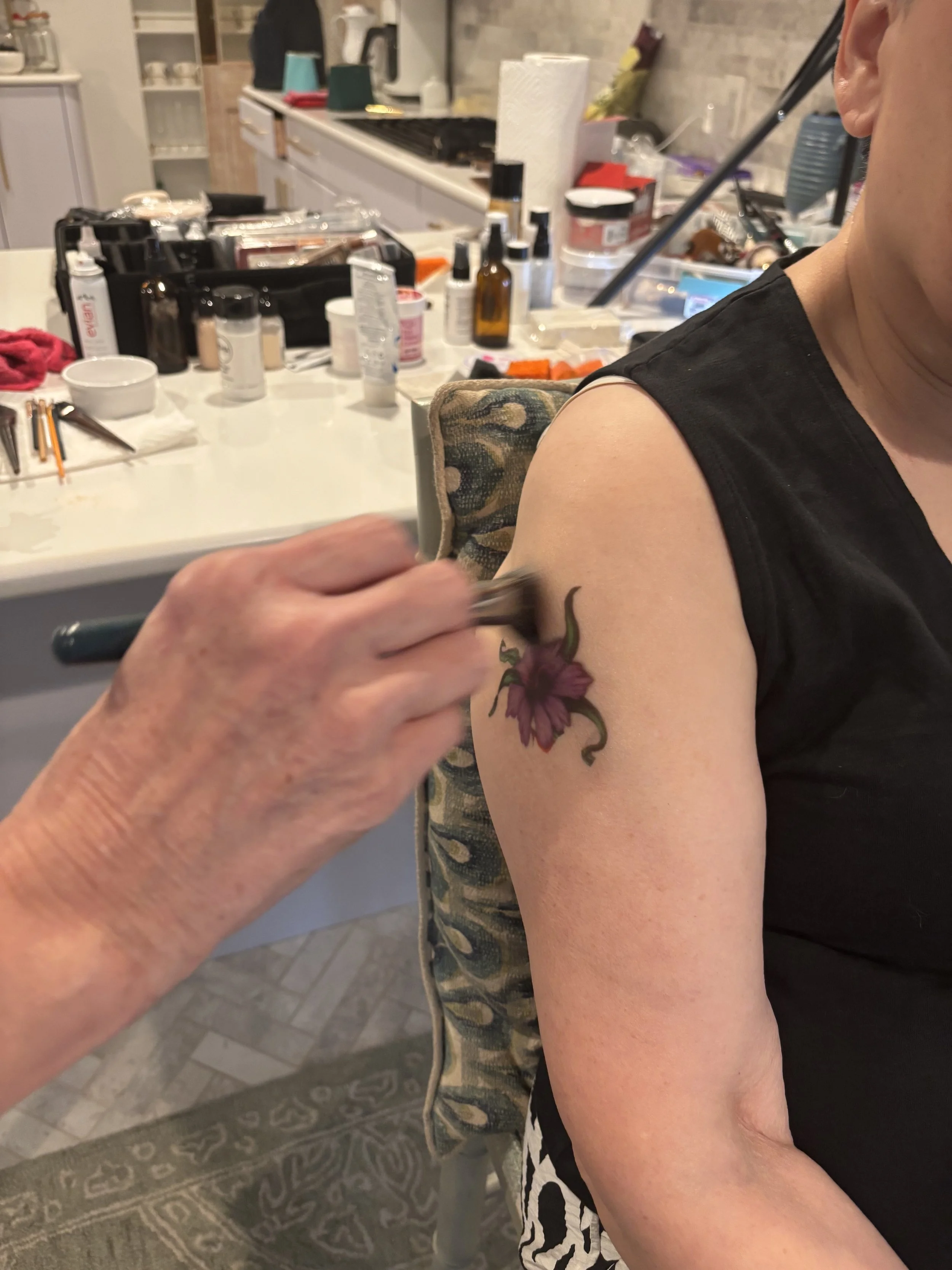 PROCESS: Tattoos - Application