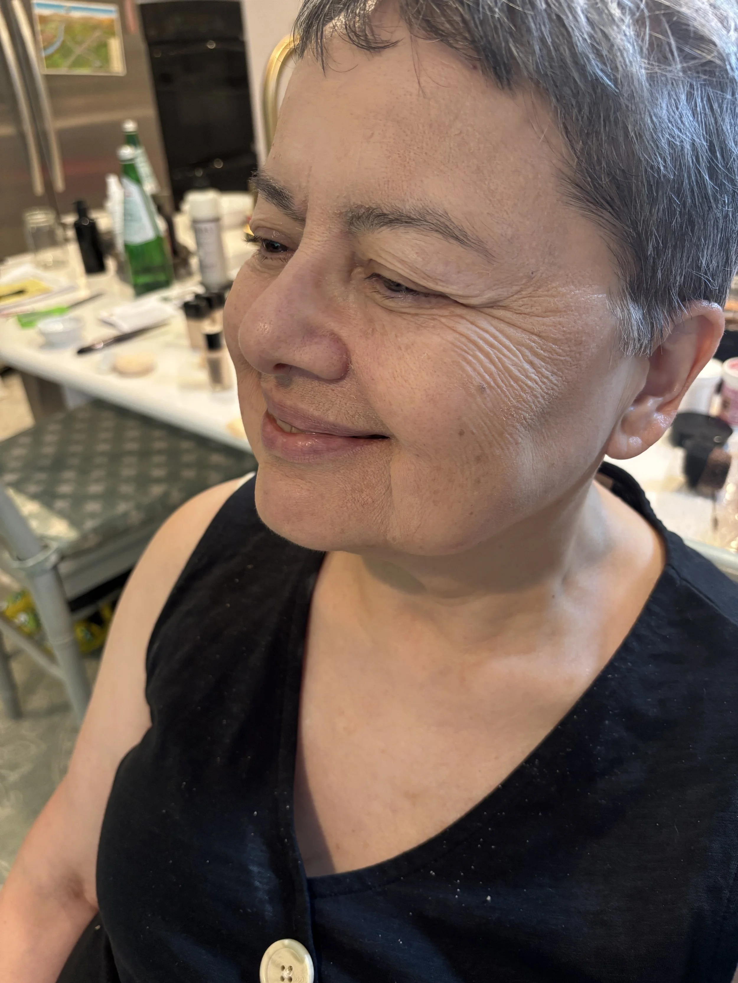 AFTER / LEFT: Aging - Stretch/Stipple - Age 55 to 65