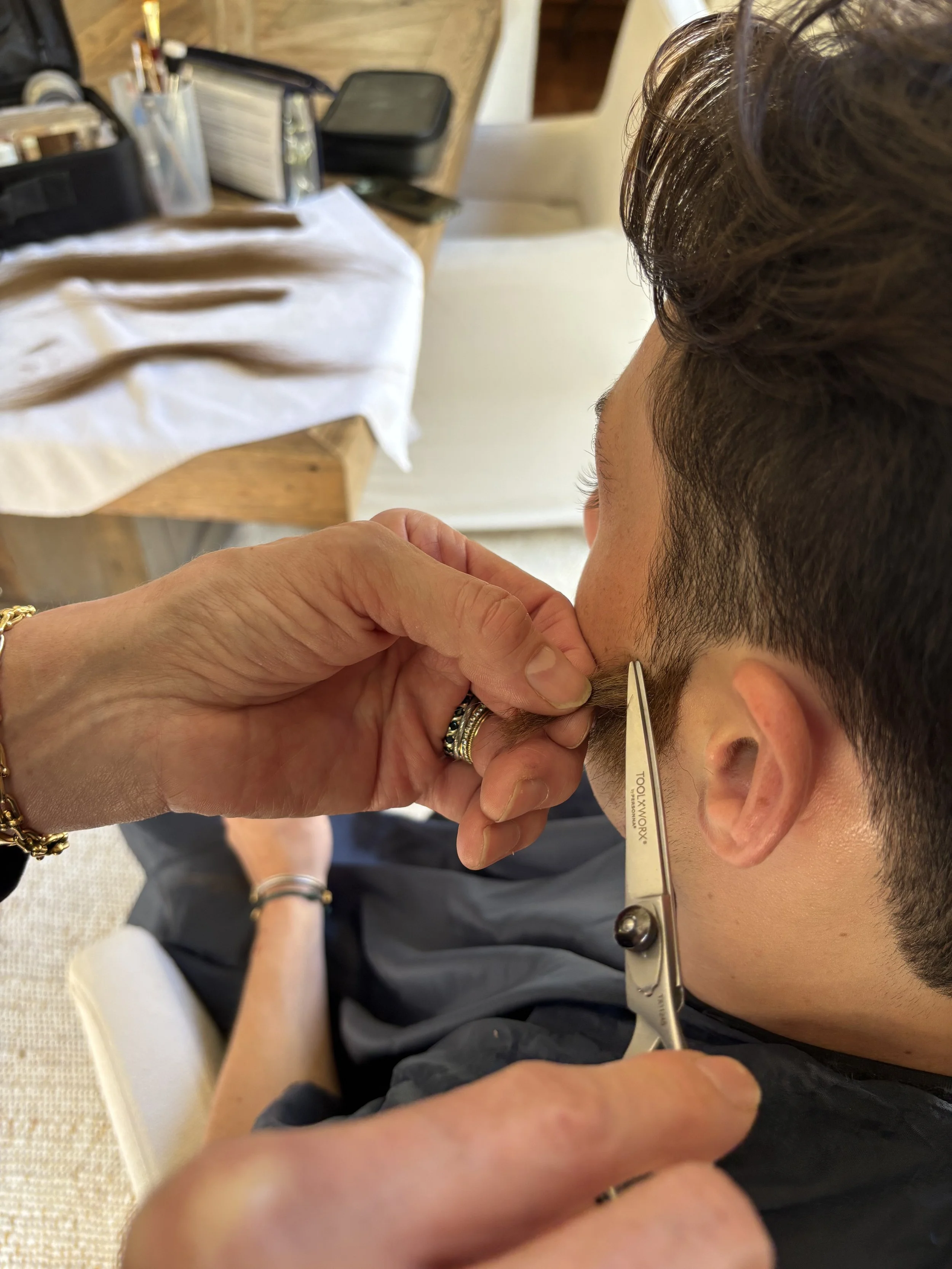 PROCESS: Facial Hair - Hand-Laid Facial Hair