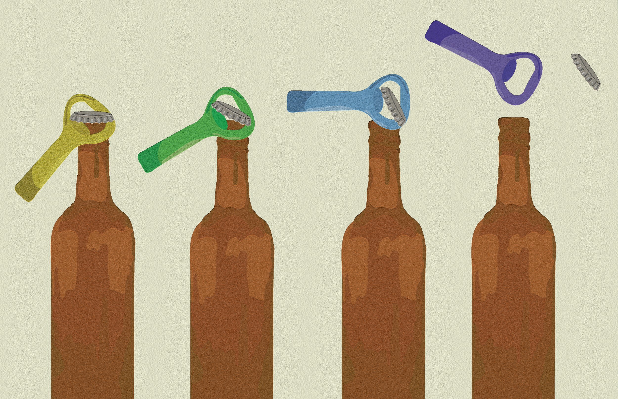 How to Use a Bottle Opener Poster