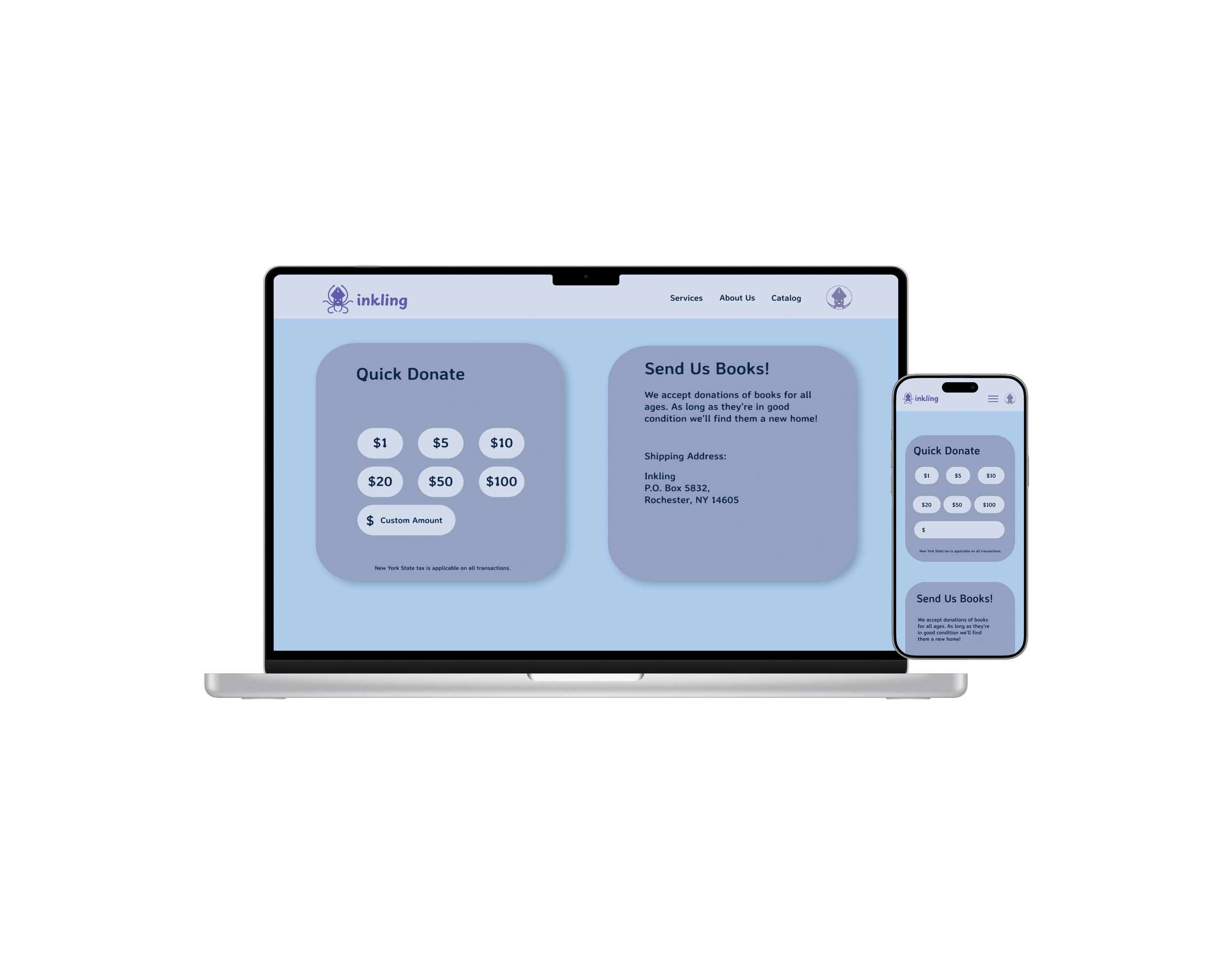 I had to create a mobile version of the website. By simplifying the layout and making the filters work slightly different to accommodate the different screen sizes.