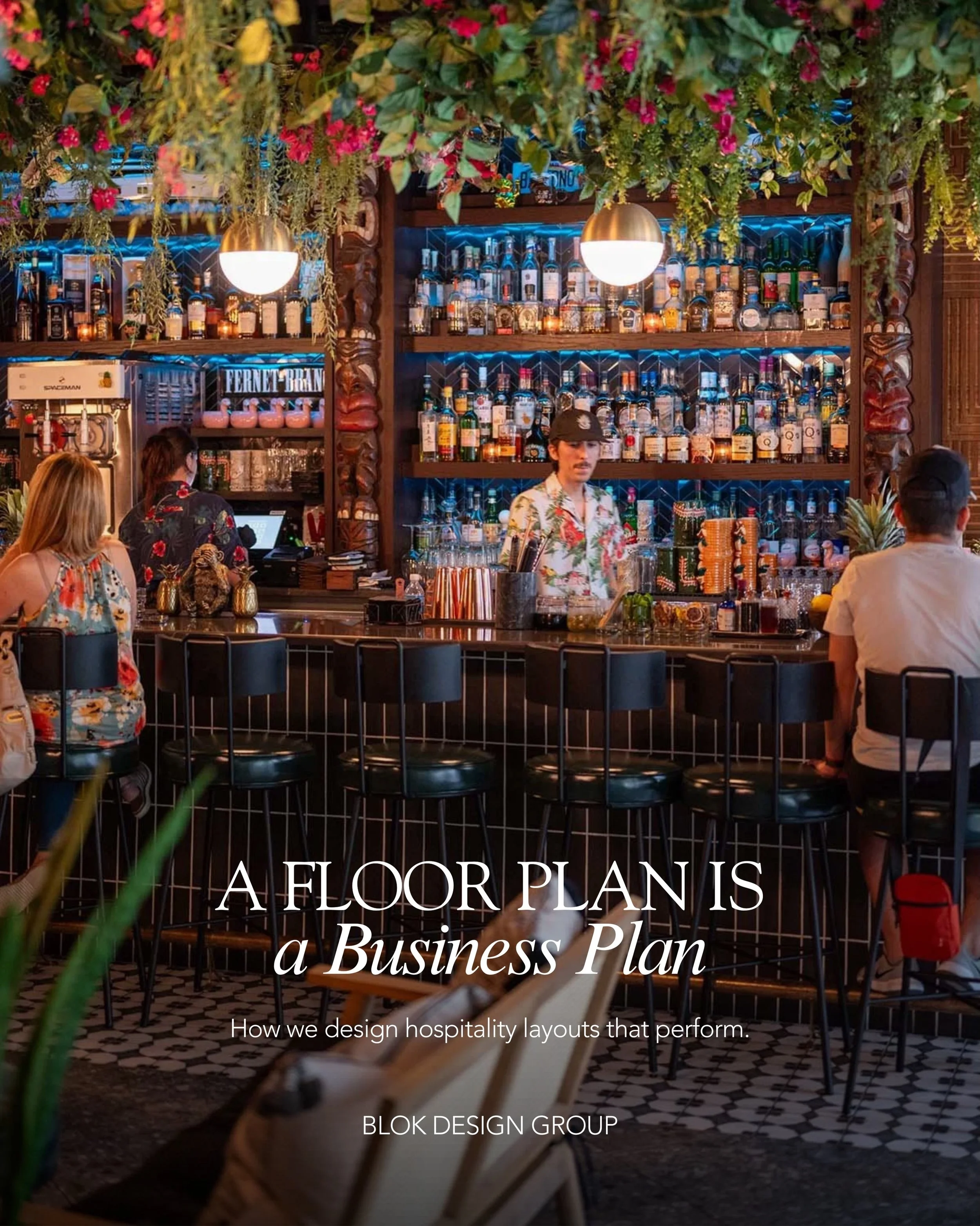 A floor plan is a business plan. 📐 

Before we choose a single finish, we consider how a space will work. How guests find their way. How the room shifts from morning coffee to evening cocktails. 

How every seat feels&mdash;and how smoothly the team