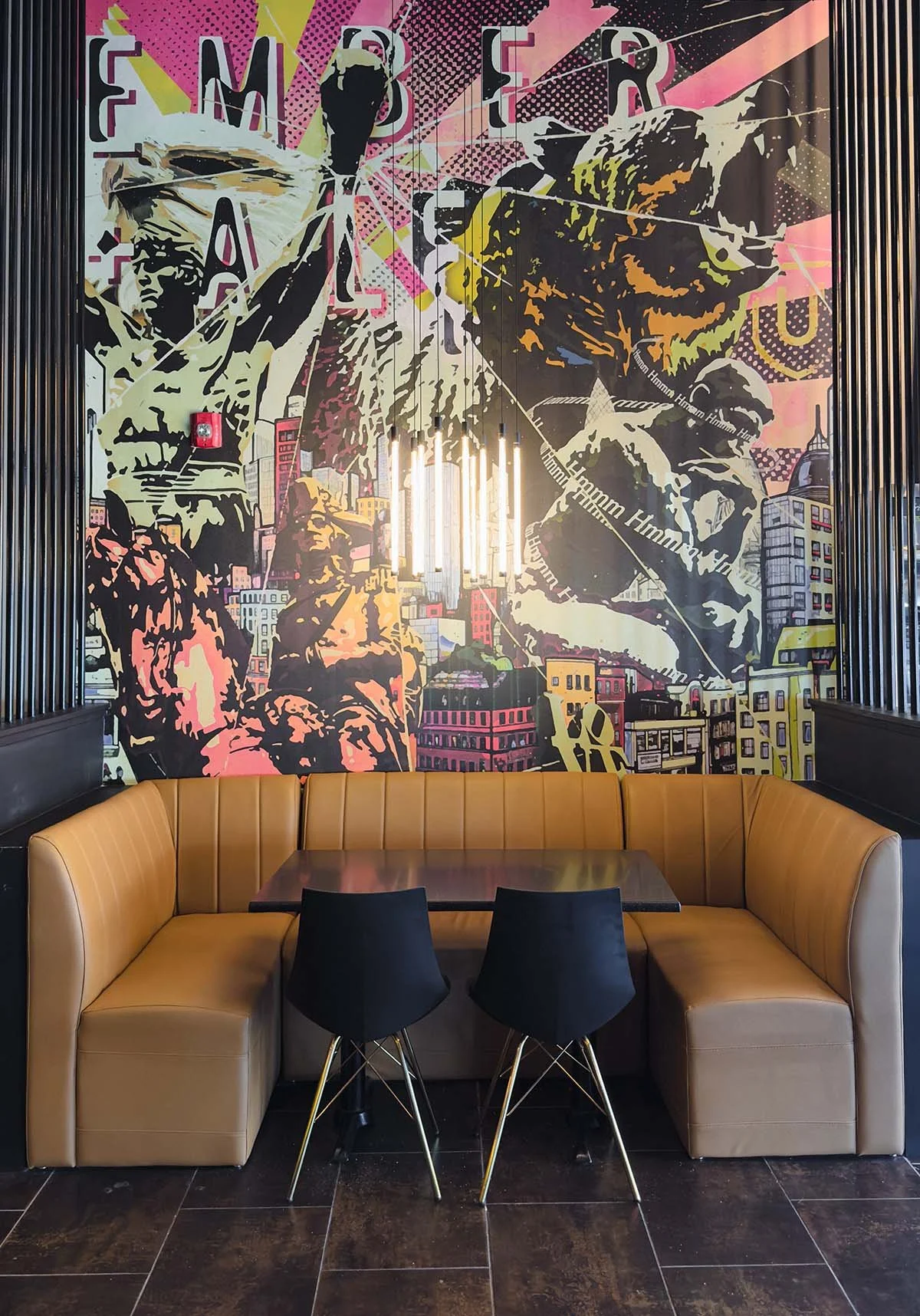 graphic wall+booth seating+restaurant+collegeville.jpg