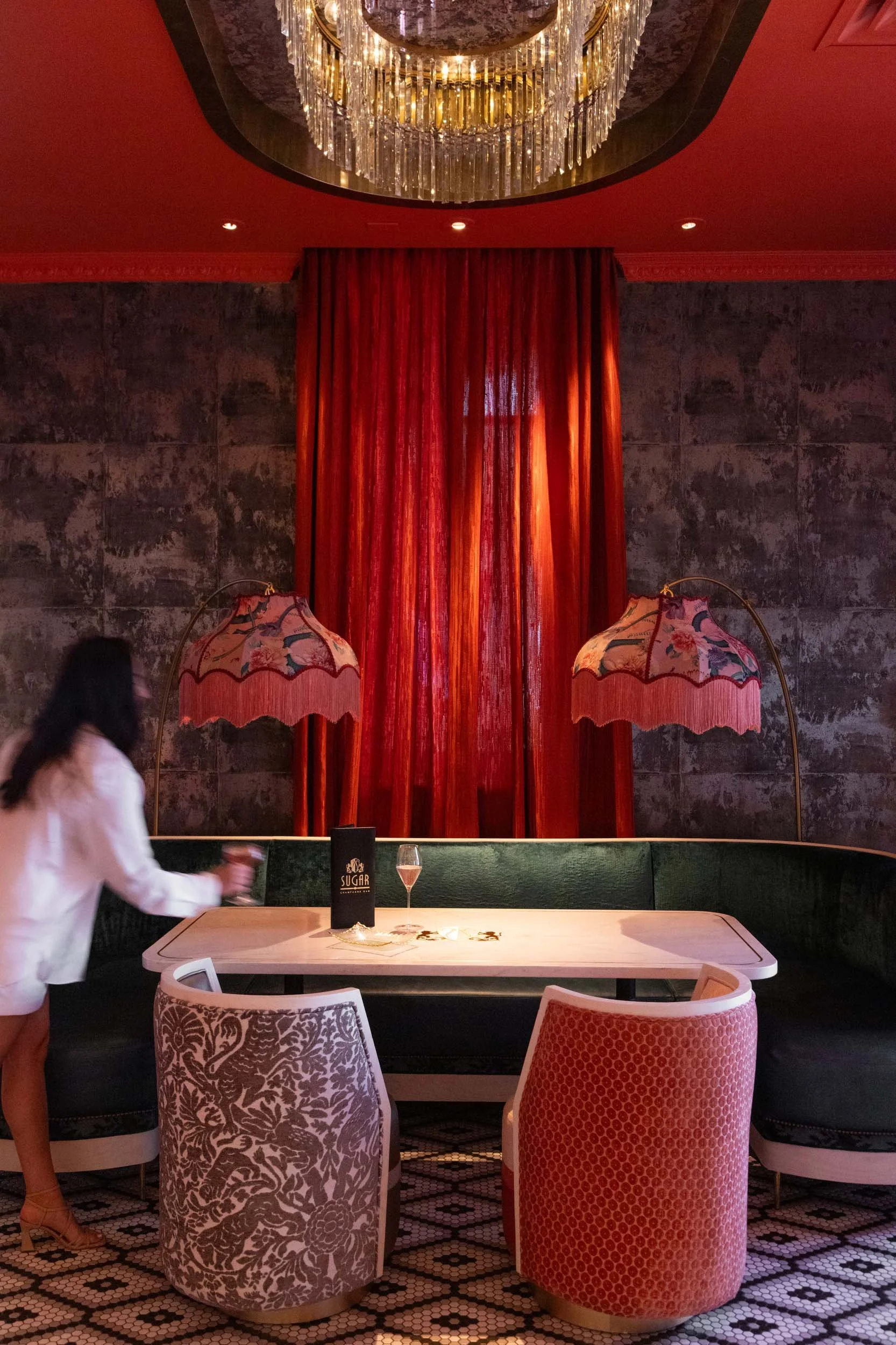 lamp shades+pink+coral+champagne+chandelier.jpg