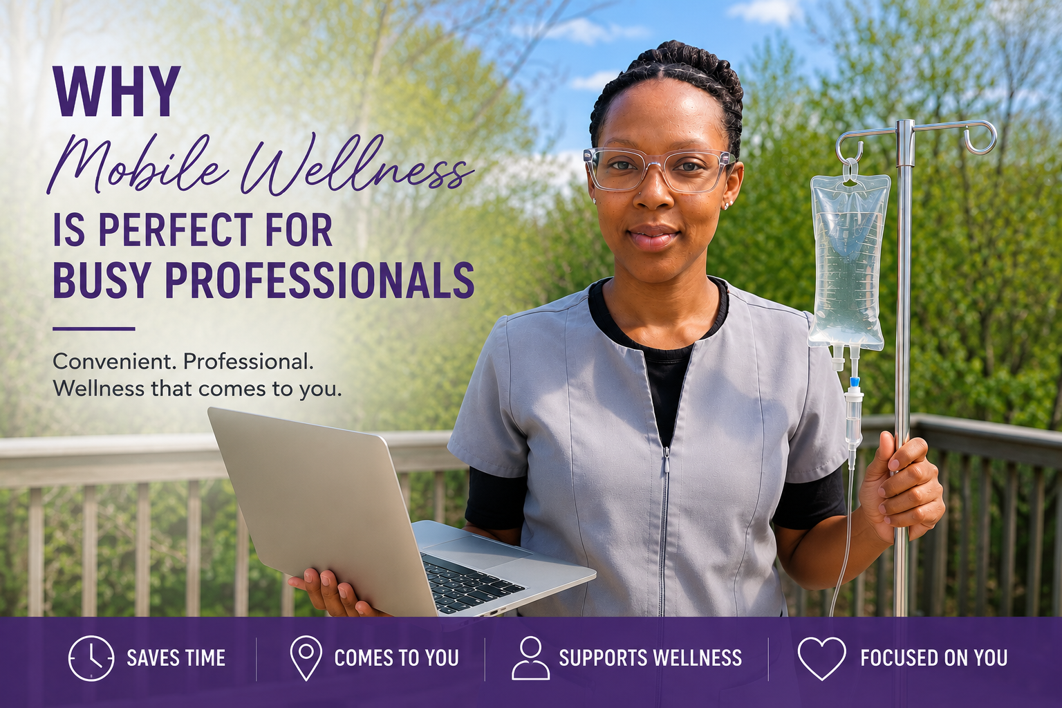 Why Mobile Wellness Is Perfect for Busy Professionals