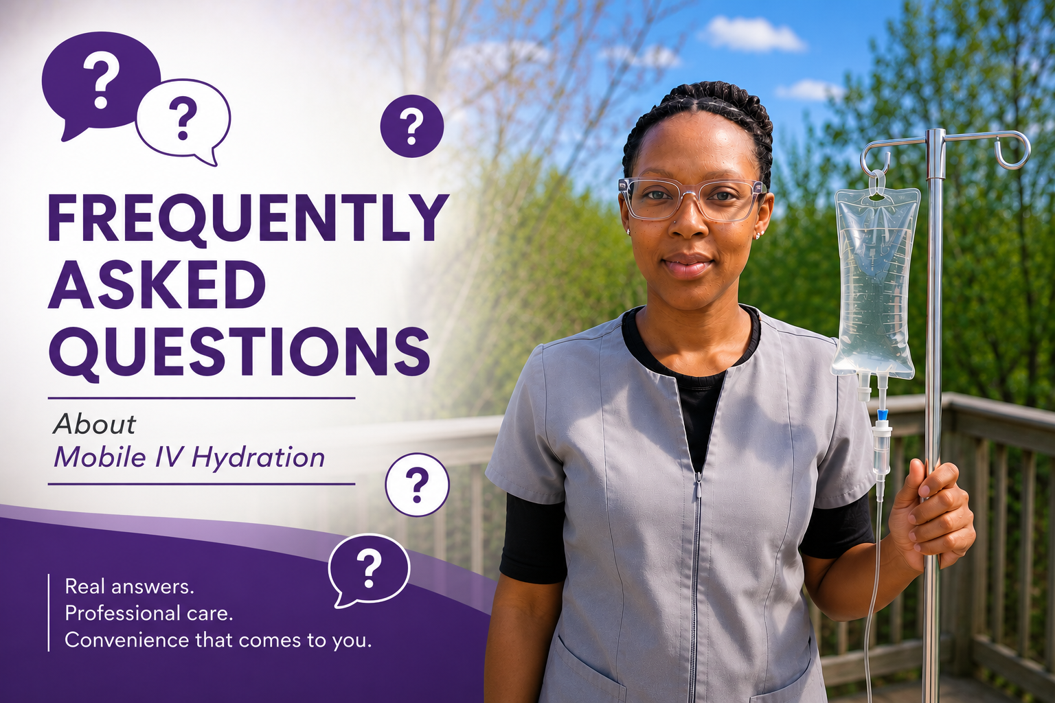 Frequently Asked Questions About Mobile IV Hydration