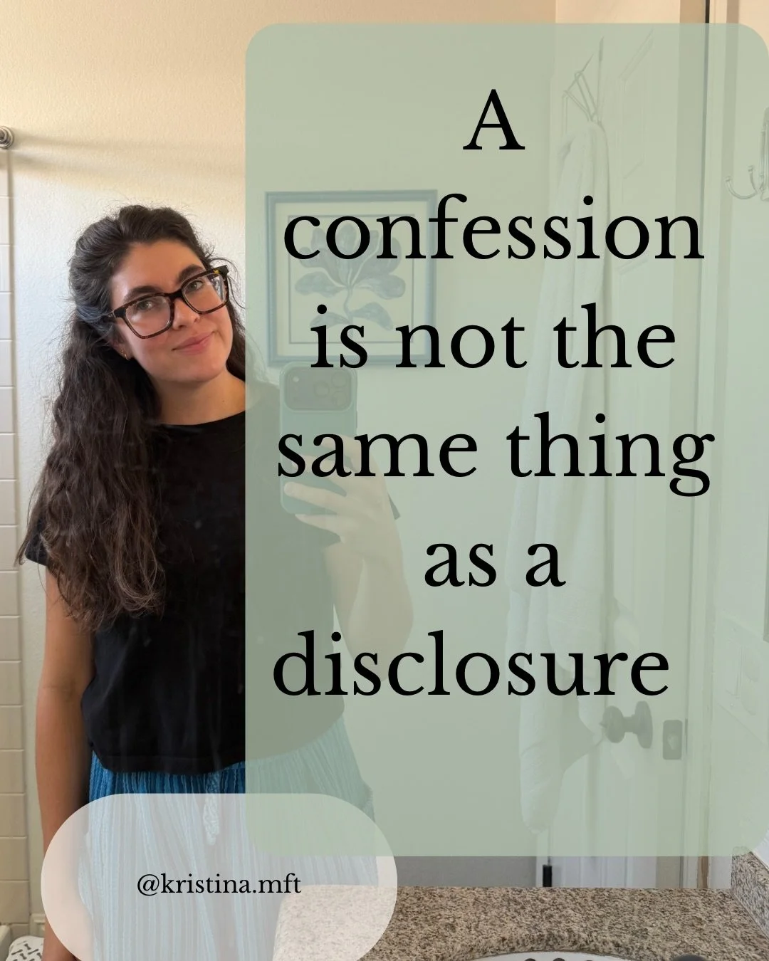 If you&rsquo;re exhausted by confessions 

I hear you 🫶🏼

Formal disclosure might be the next step 

If you&rsquo;re looking more information before moving forward with a formal disclosure ⬇️

Look into my course &ldquo;In Reality&rdquo;

For the p