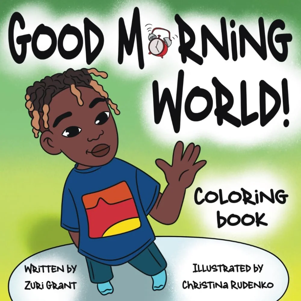 Good Morning World Coloring Book