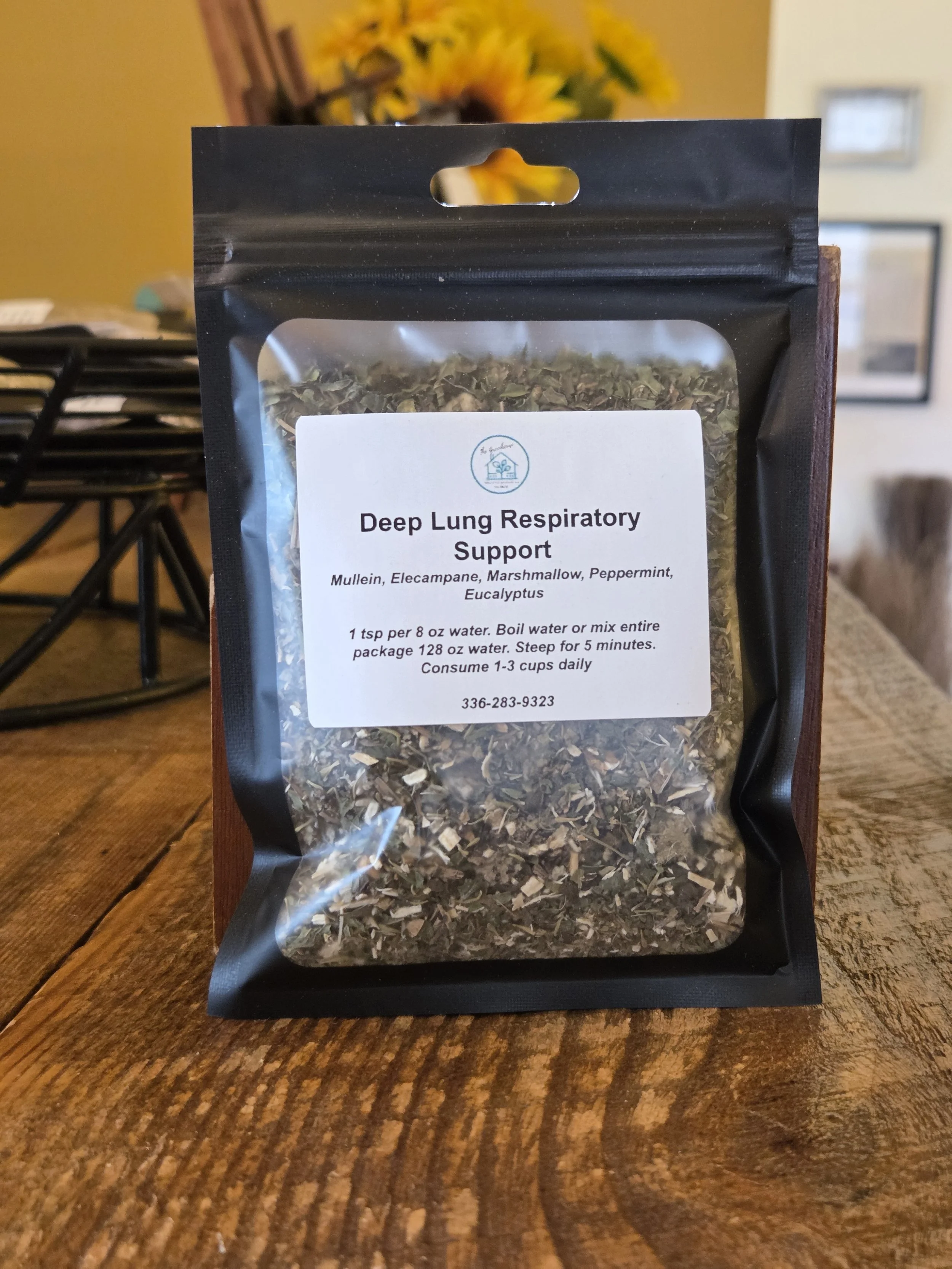 Deep Lung Respiratory Support Tea Blend