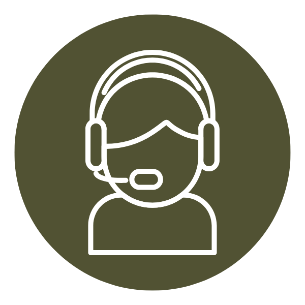 Icon of a resume or profile document with a magnifying glass highlighting a person's profile, representing job applicant search or background check.