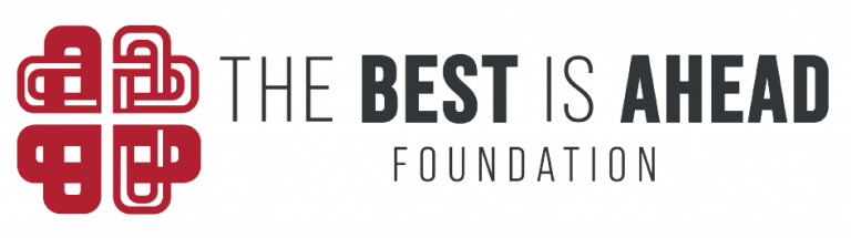 Logo of the Bill & Melinda Gates Foundation featuring a red symbol and the text 'The Best Is Ahead Foundation'.