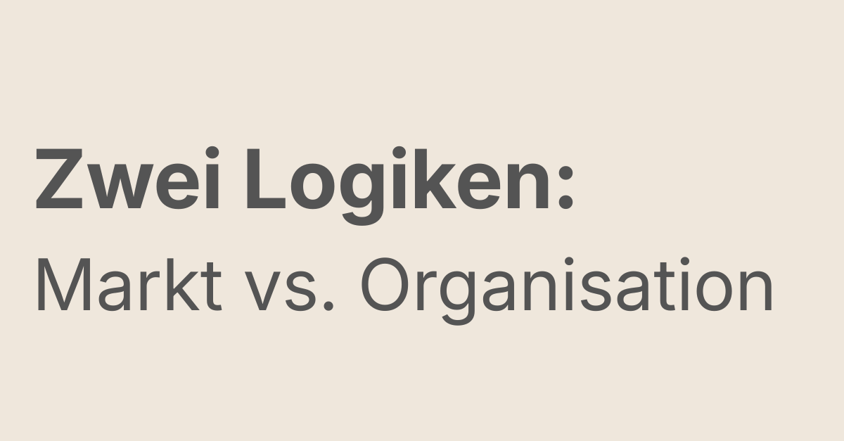 Der Kunde denkt nicht in Kanälen. Organisationen schon.