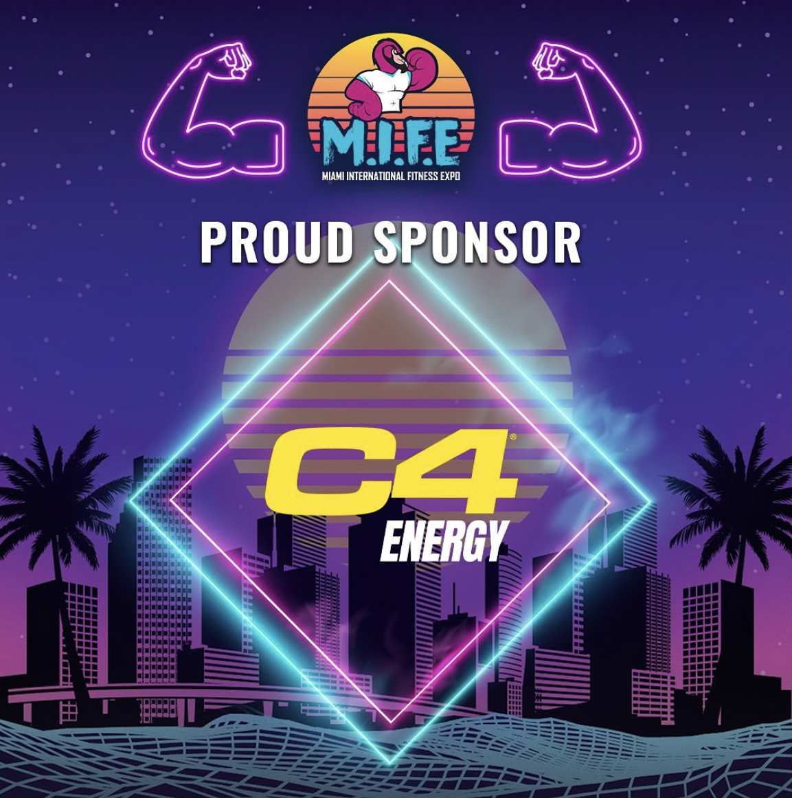 Miami International Fitness Expo, C4 Energy Sponsorship