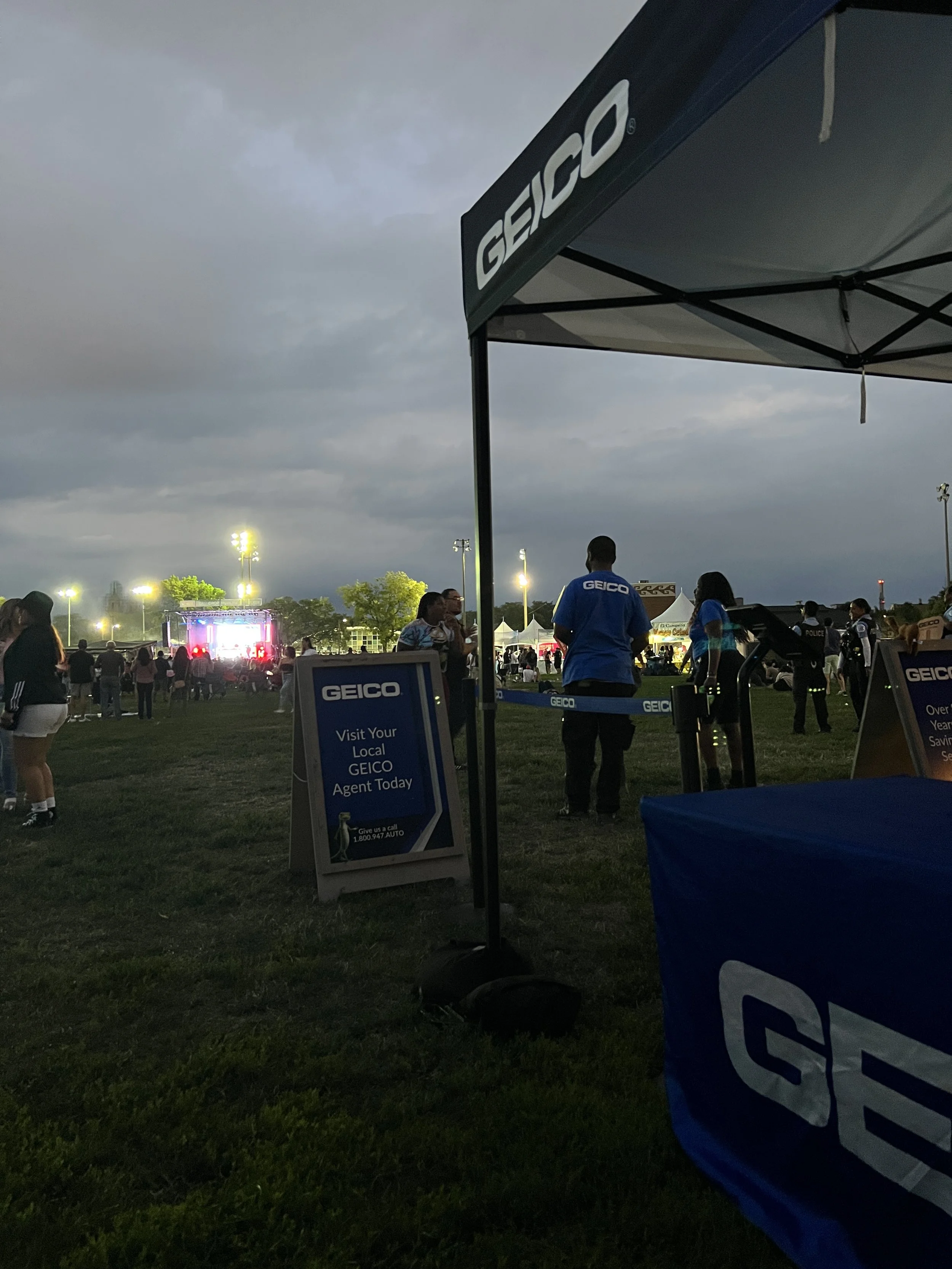 Geico, Experiential Marketing & Lead Generation Campaign, Ruido Fest, Chicago, IL (Brand Activation Management)