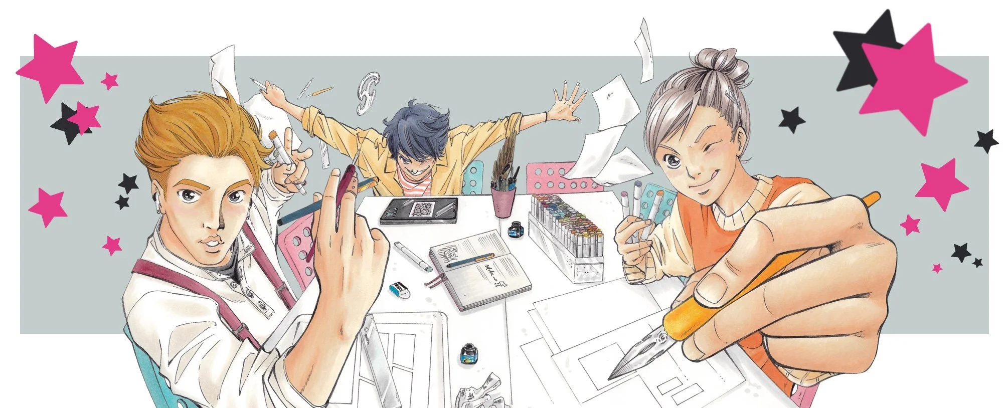 Manga Illustration von Christina Plaka