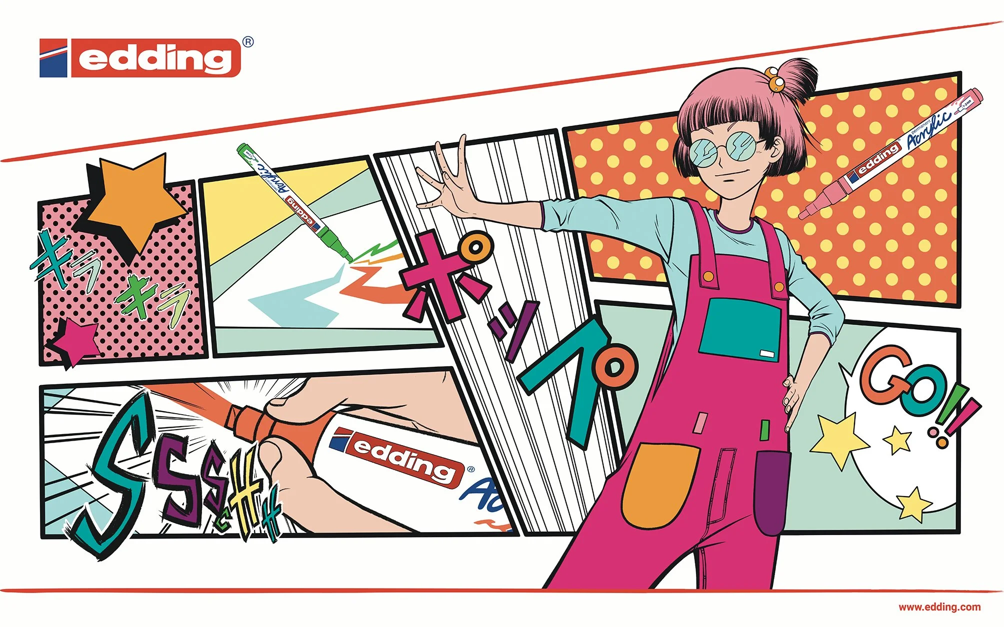 Manga Illustration von Christina Plaka