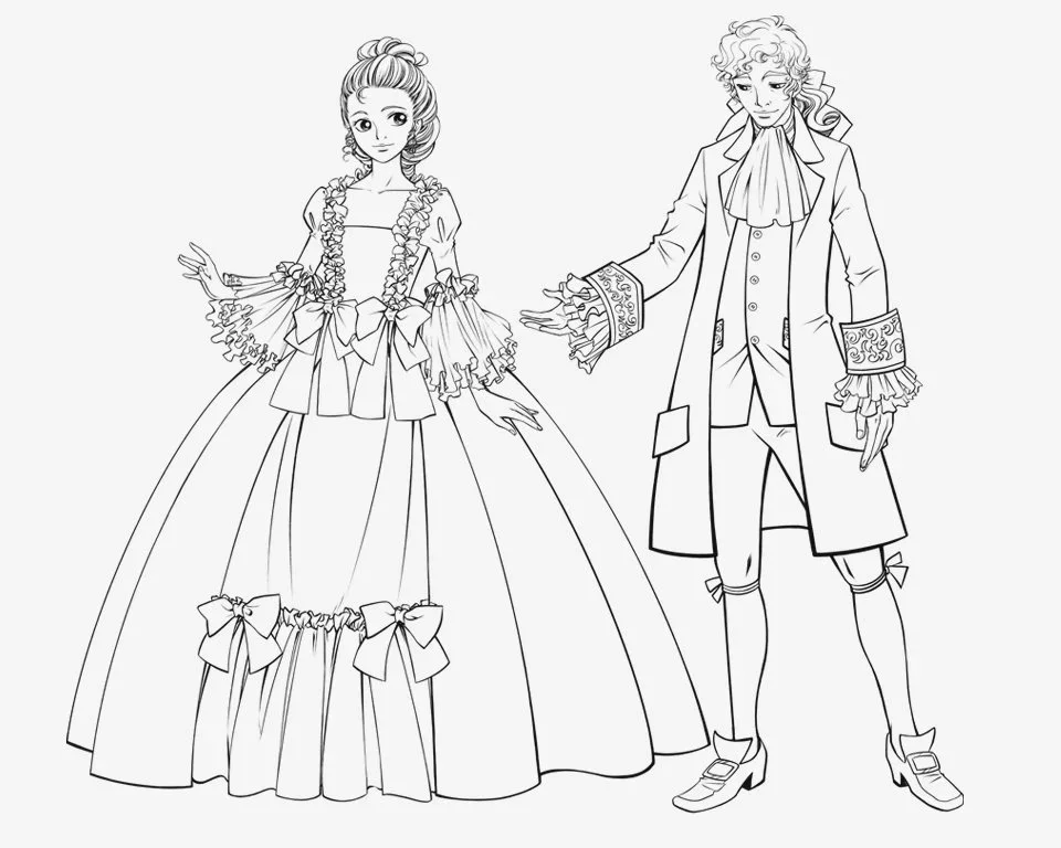 Manga Illustration Werther & Lotte Christina Plaka