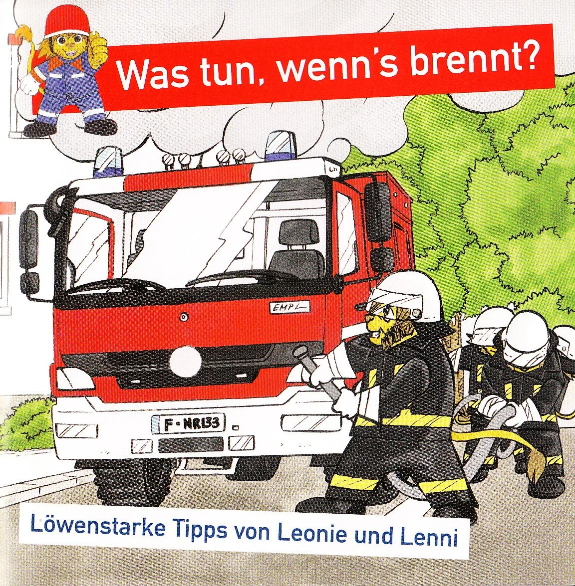 Was tun, wenn's brennt PIXIE Buch Christina Plaka Mangastyle
