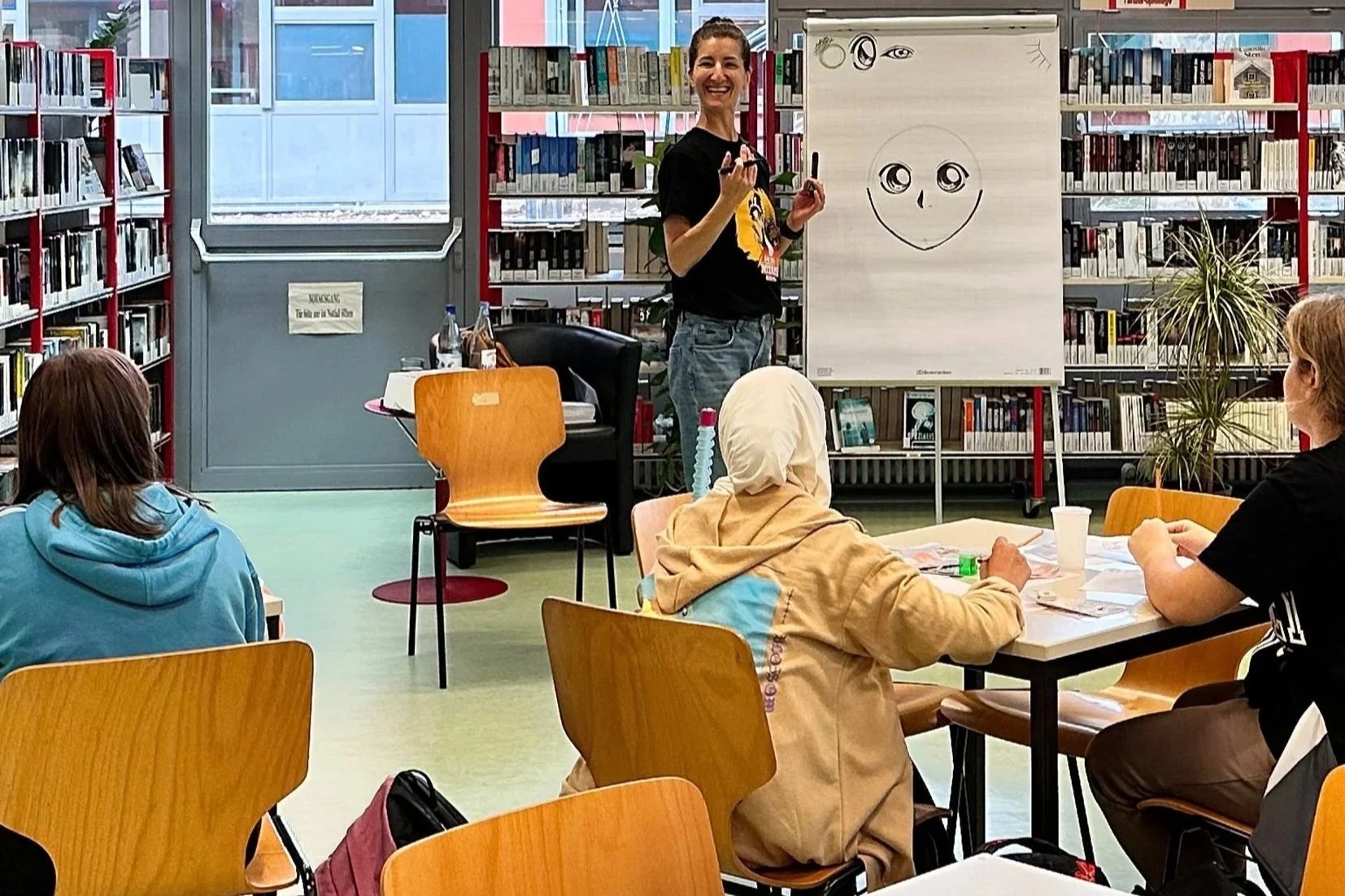Manga Workshop Christina Plaka Bücherei