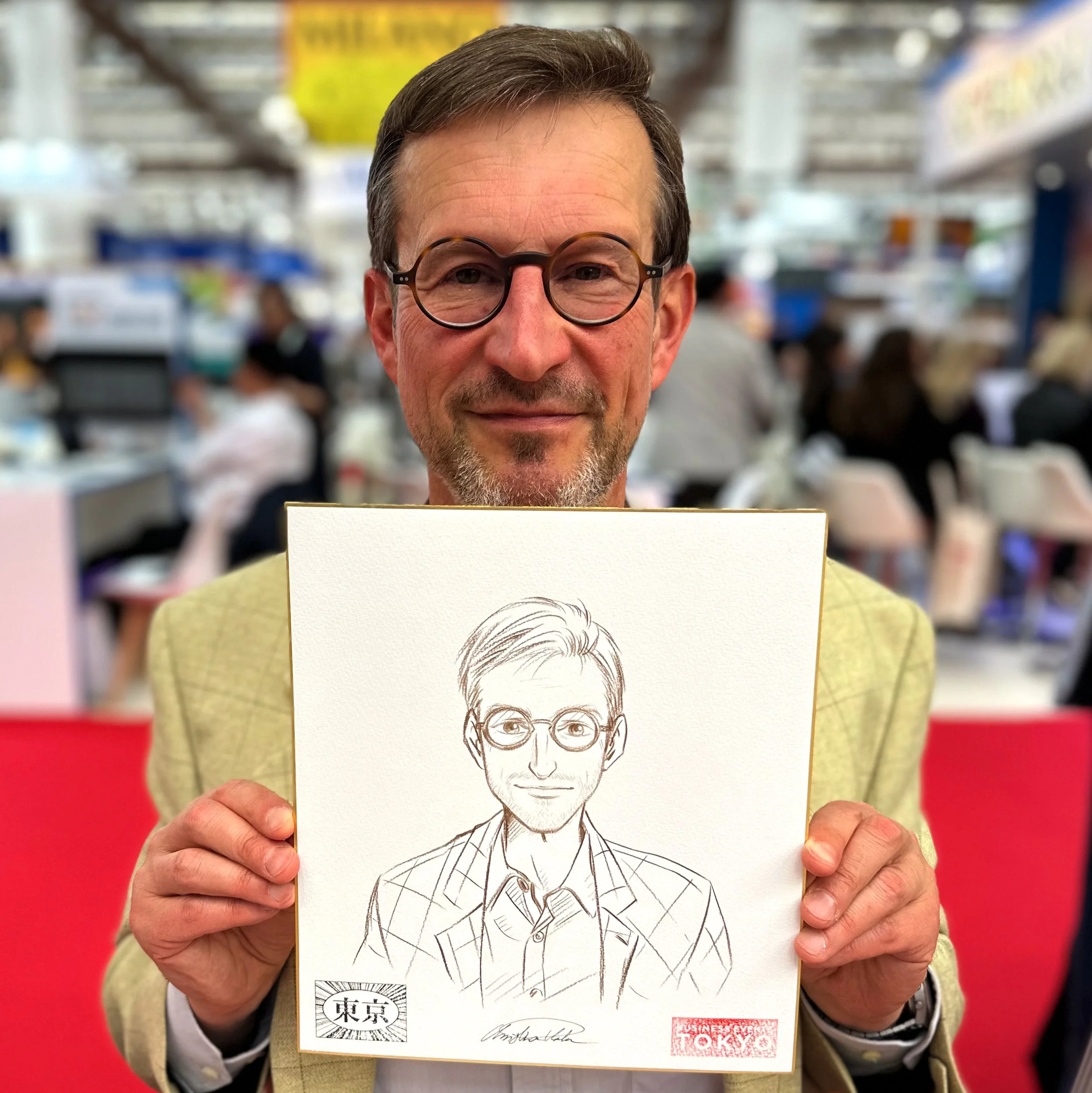 Manga Live Portraitzeichnung Christina Plaka IMEX Stefan Zeidenitz