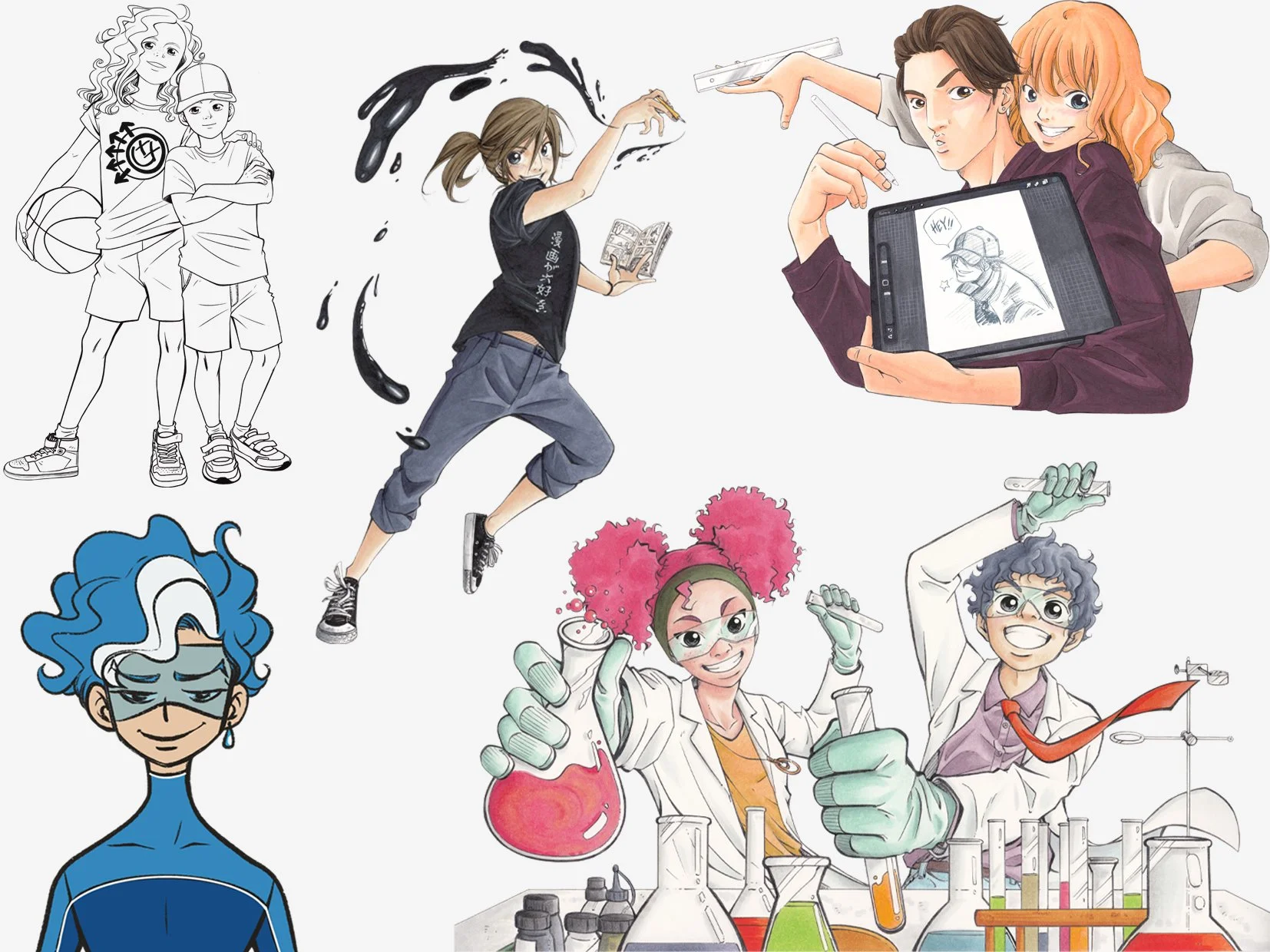 Manga Illustration Christina Plaka
