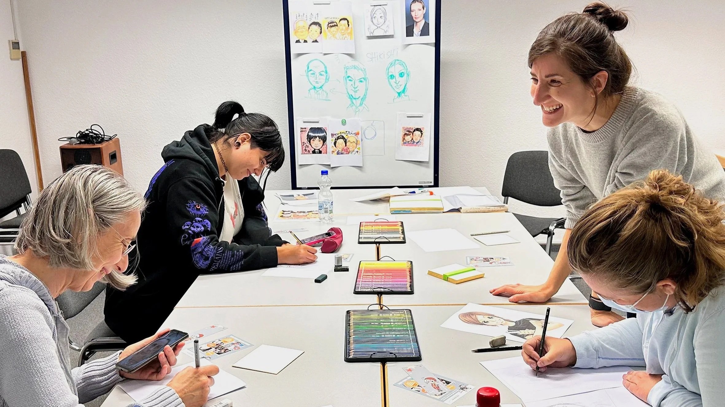 Manga Workshop Portraitzeichnen mit Christina Plaka
