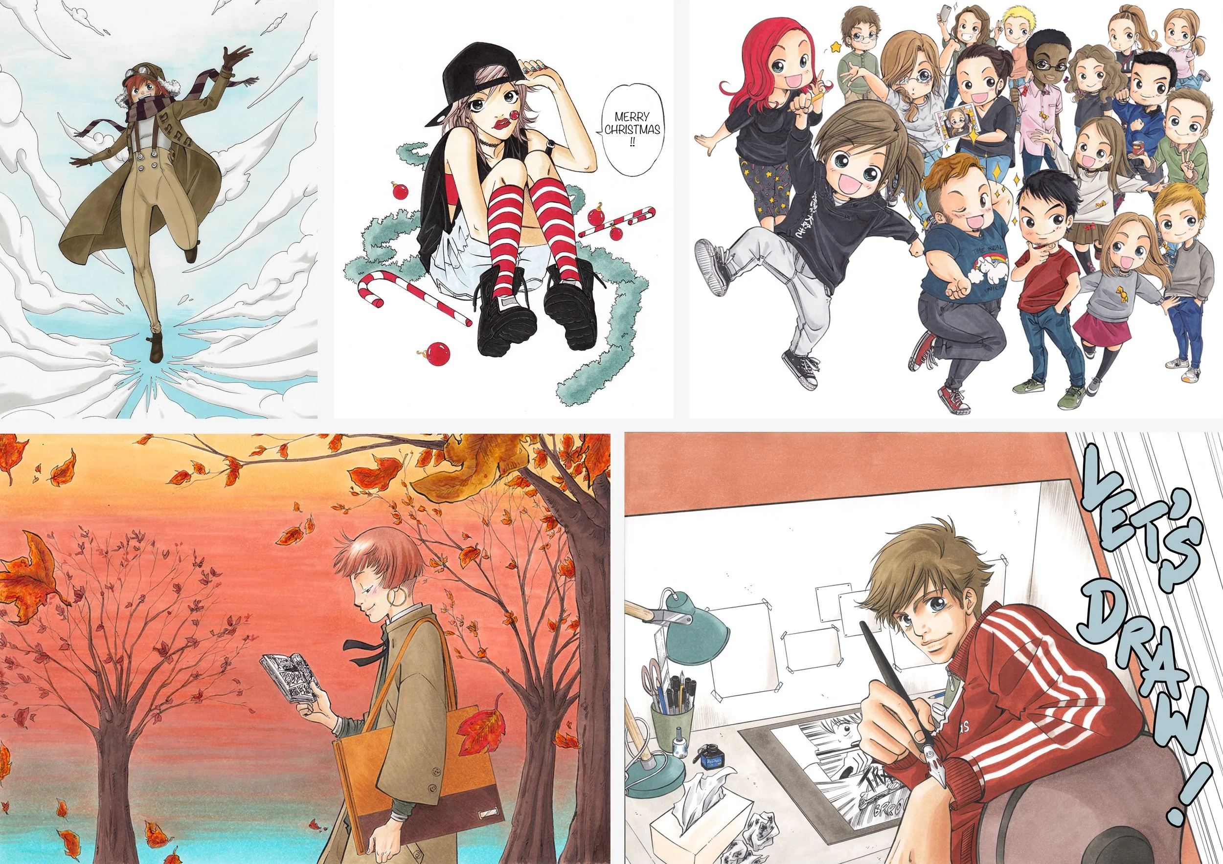Manga Illustration Christina Plaka