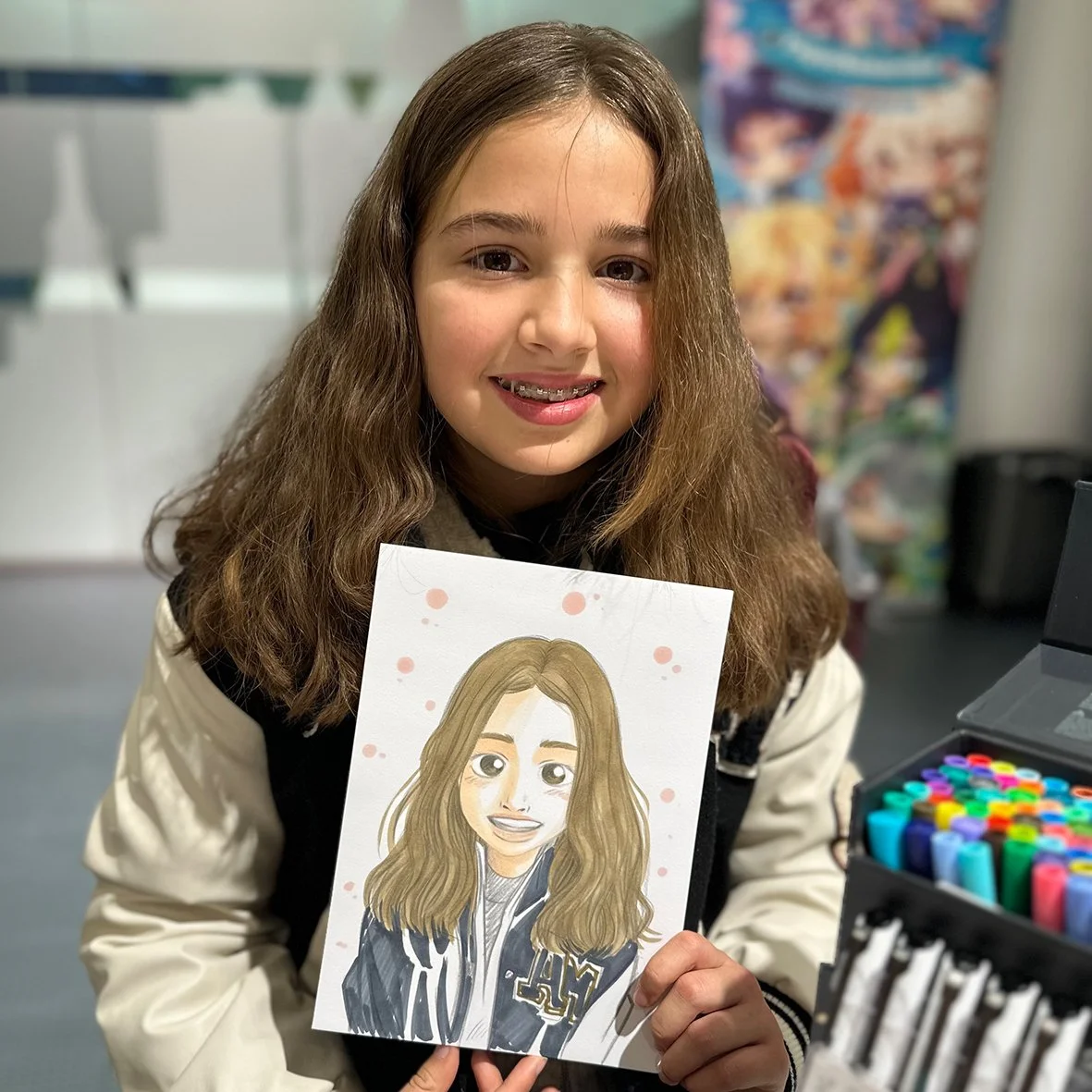 Manga Portrait Christina Plaka