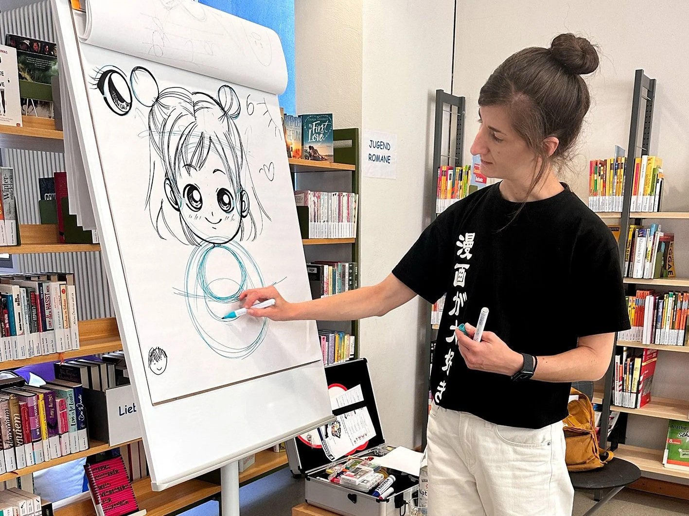 Christina Plaka Manga Zeichenworkshop
