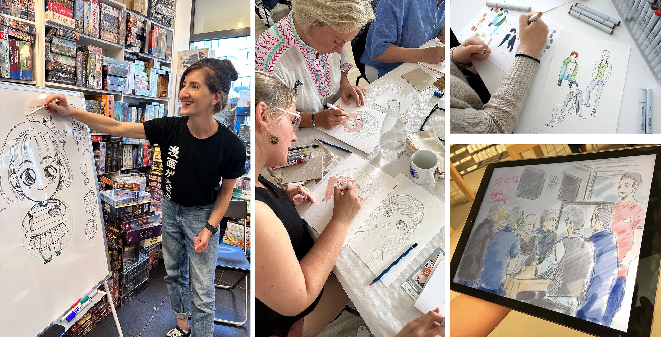 Manga Workshop Christina Plaka Business Teambuilding Event