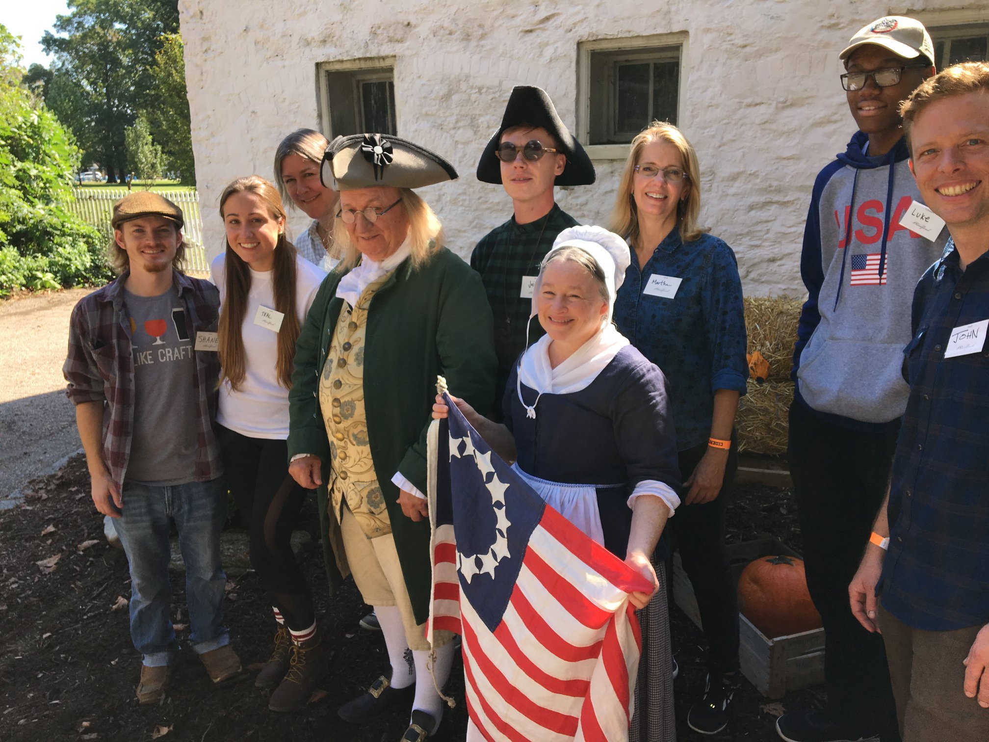 Patriots and Loyalist Tours of the Mansion.&nbsp;