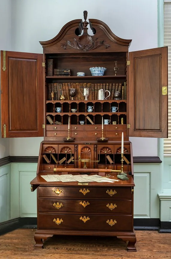 Queen Anne Secretary Desk