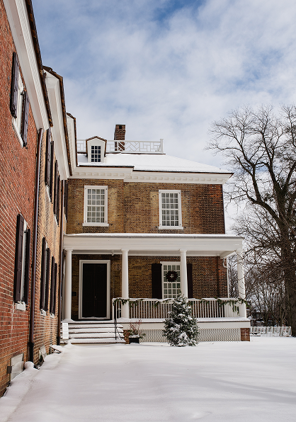 Woodford Mansion Alexander Barclay piazza