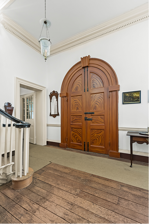 Woodford Mansion woodwork
