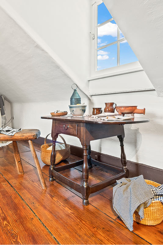 Third story attic Colonial times