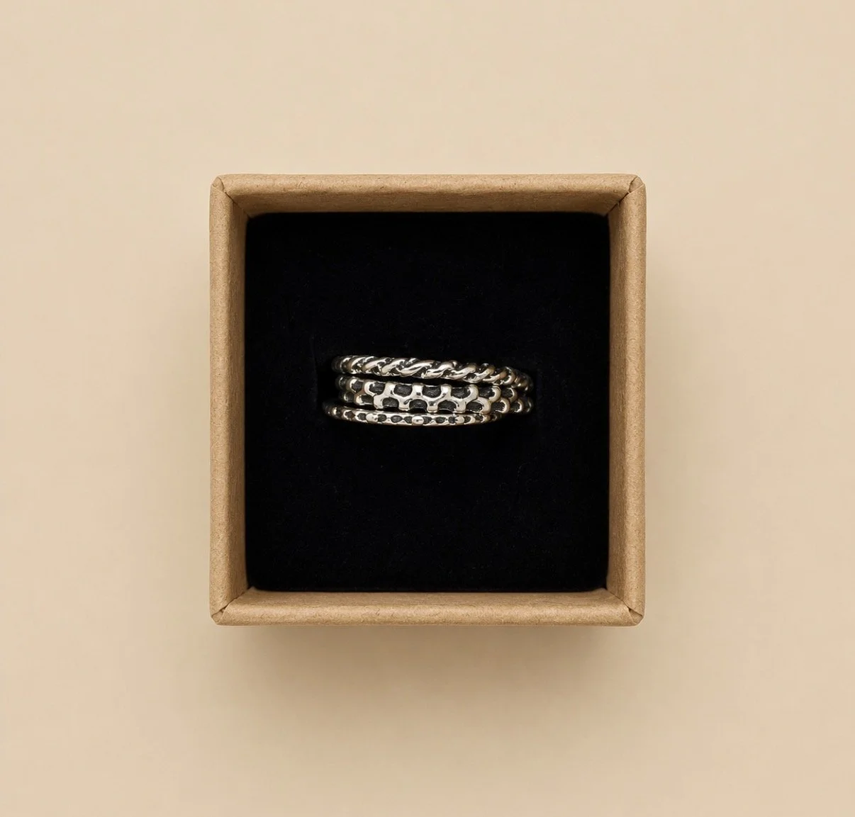 Harmony Triple Ring Set