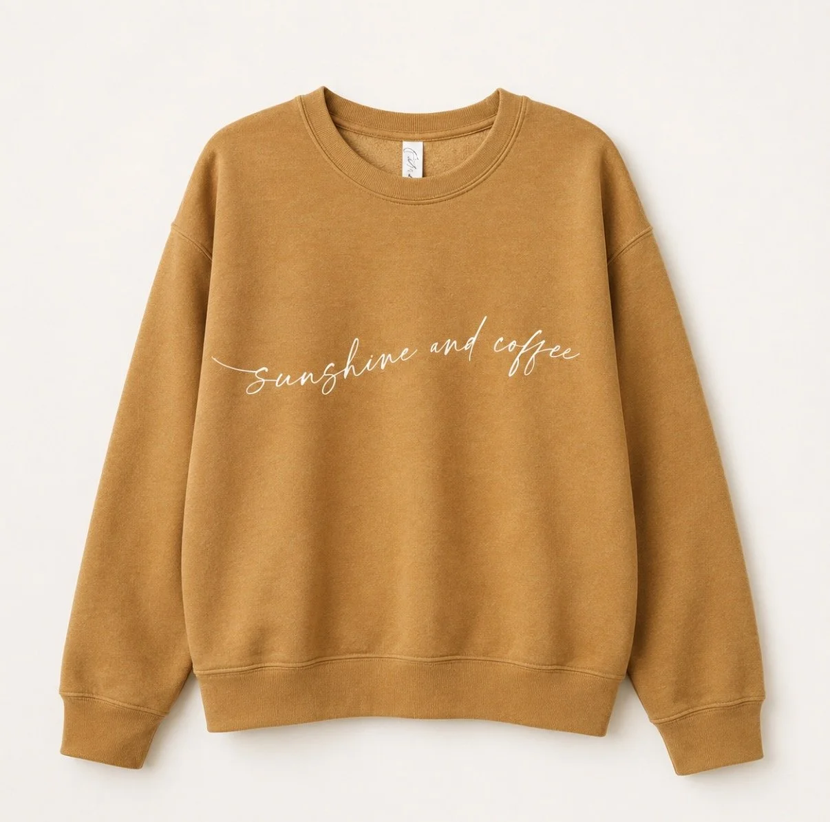 Sunshine and Coffee Graphic Sweatshirt