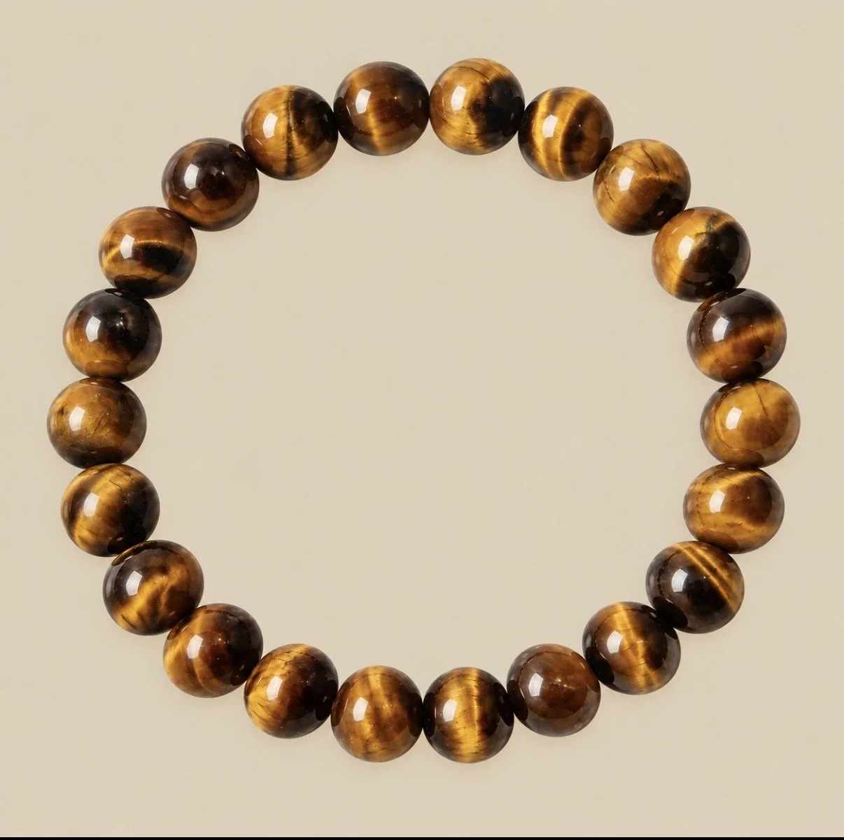 Tiger Eye Gemstone Bracelet 8mm